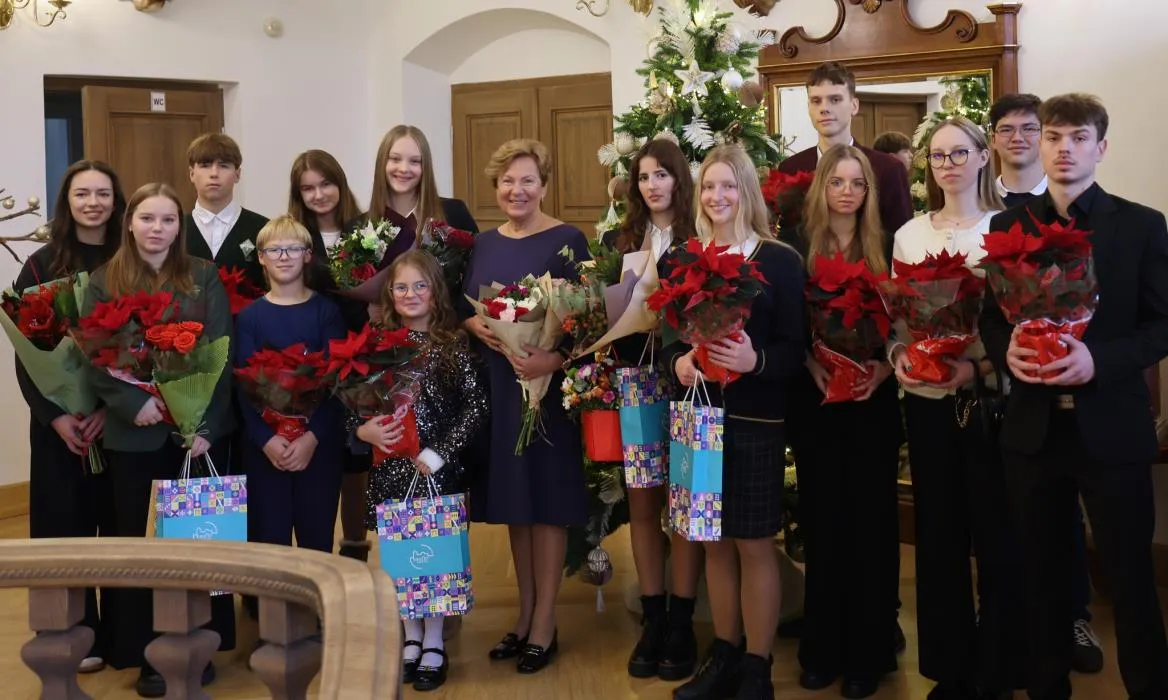 Aurelija Makūnienė ir vaikai / KRS nuotr.