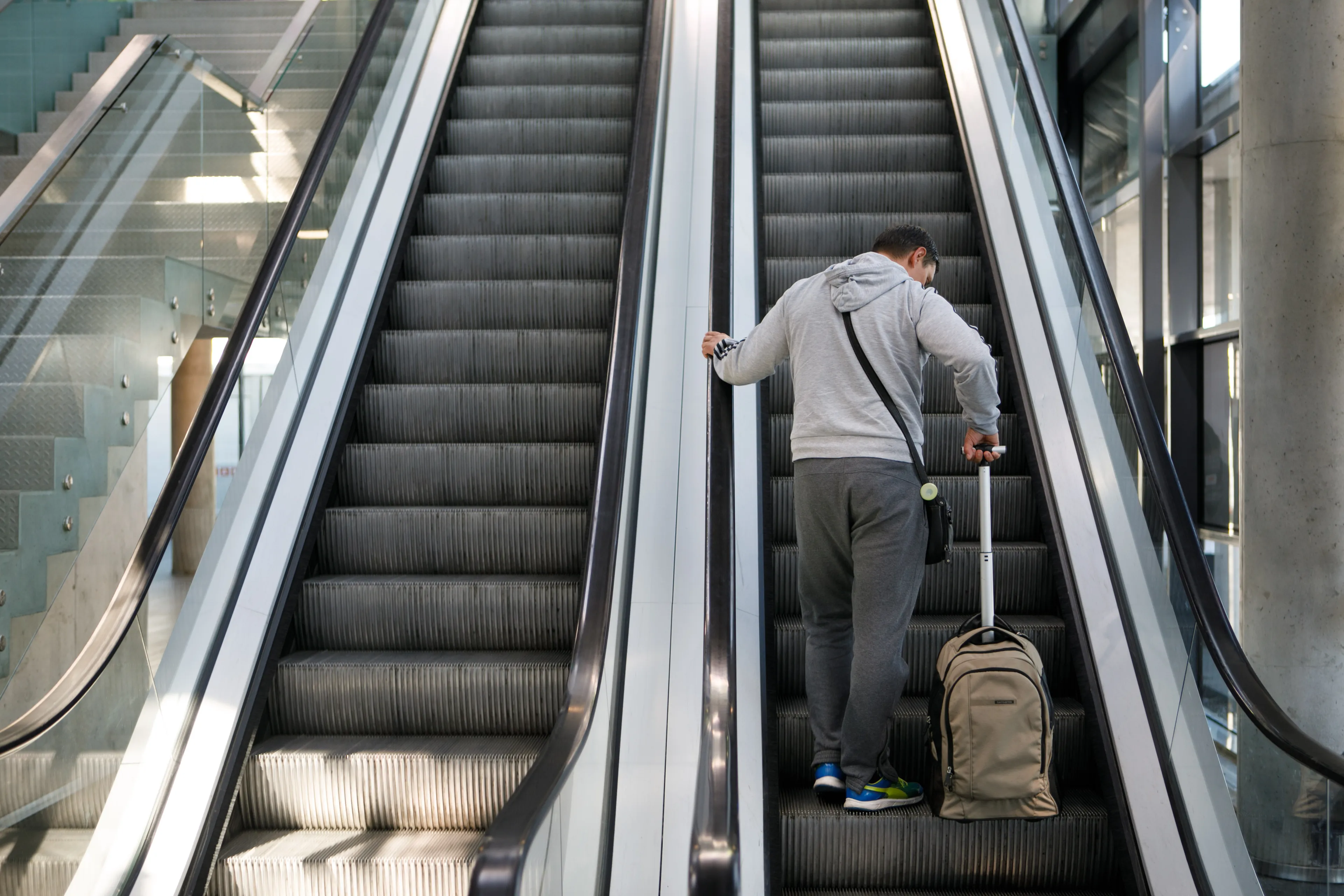 Kauno oro uostas, lagaminas, emigracija