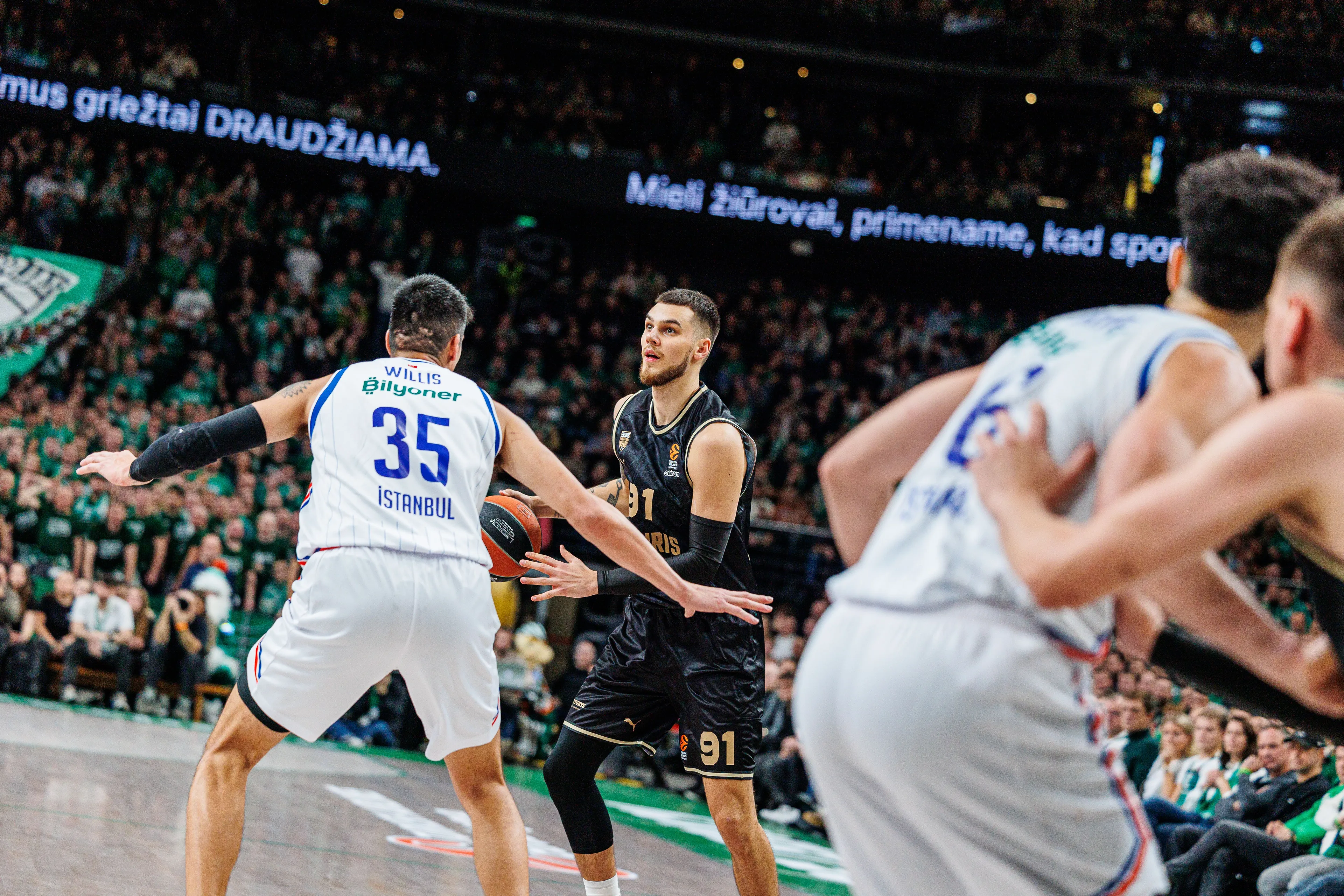 Kauno „Žalgiris“ - Stambulo „Anadolu Efes“ / E. Ovčarenko / BNS nuotr.