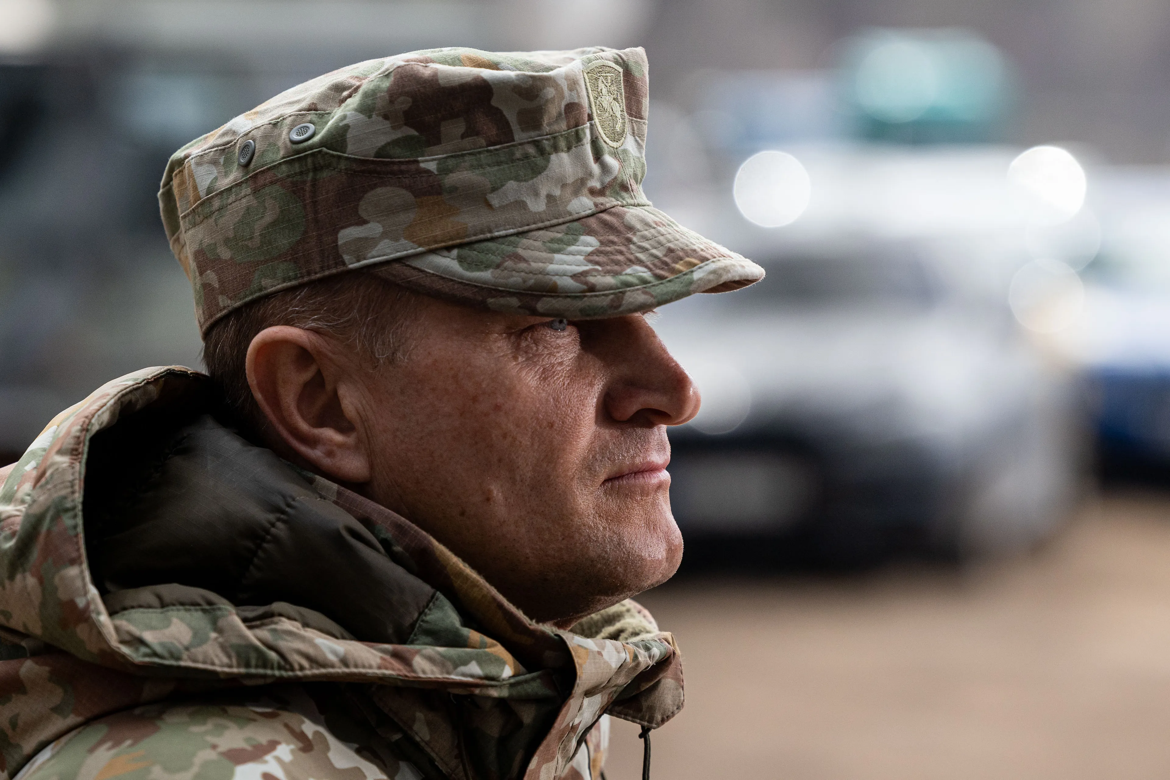 Pulkininkas: JAV šarvuočio vadavimo operacijos apimtys šiek tiek pristabdytos