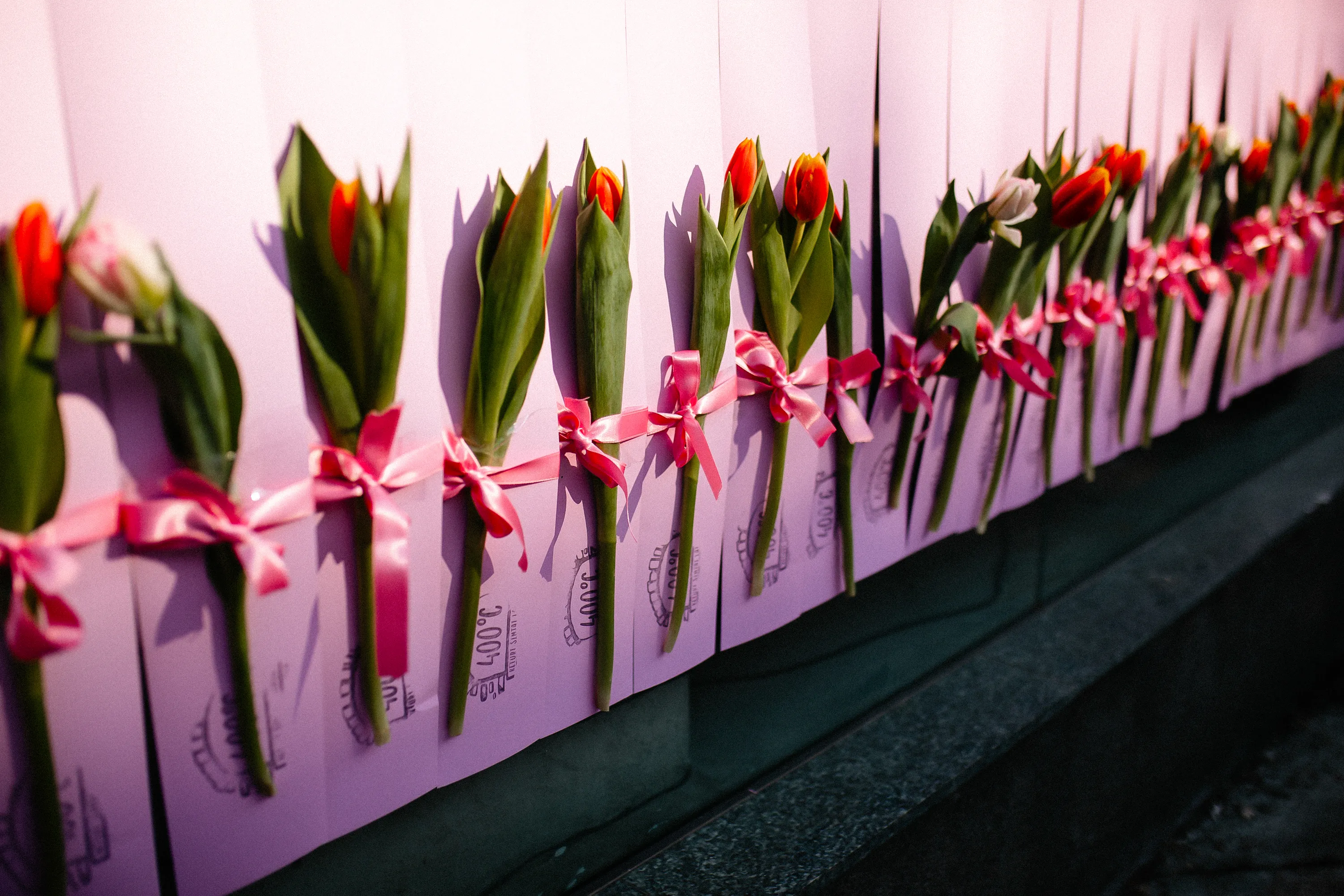 Kovo 8-osios sveikinimas Laisvės alėjoje / org. nuotr.