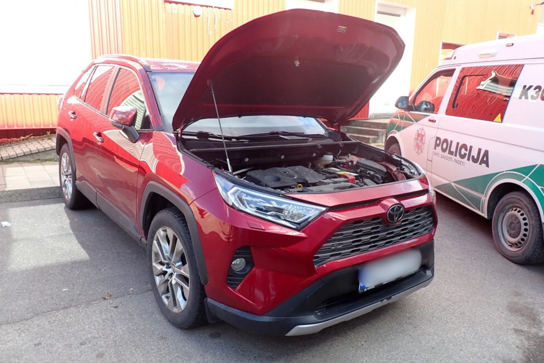 Pavogtas automobilis