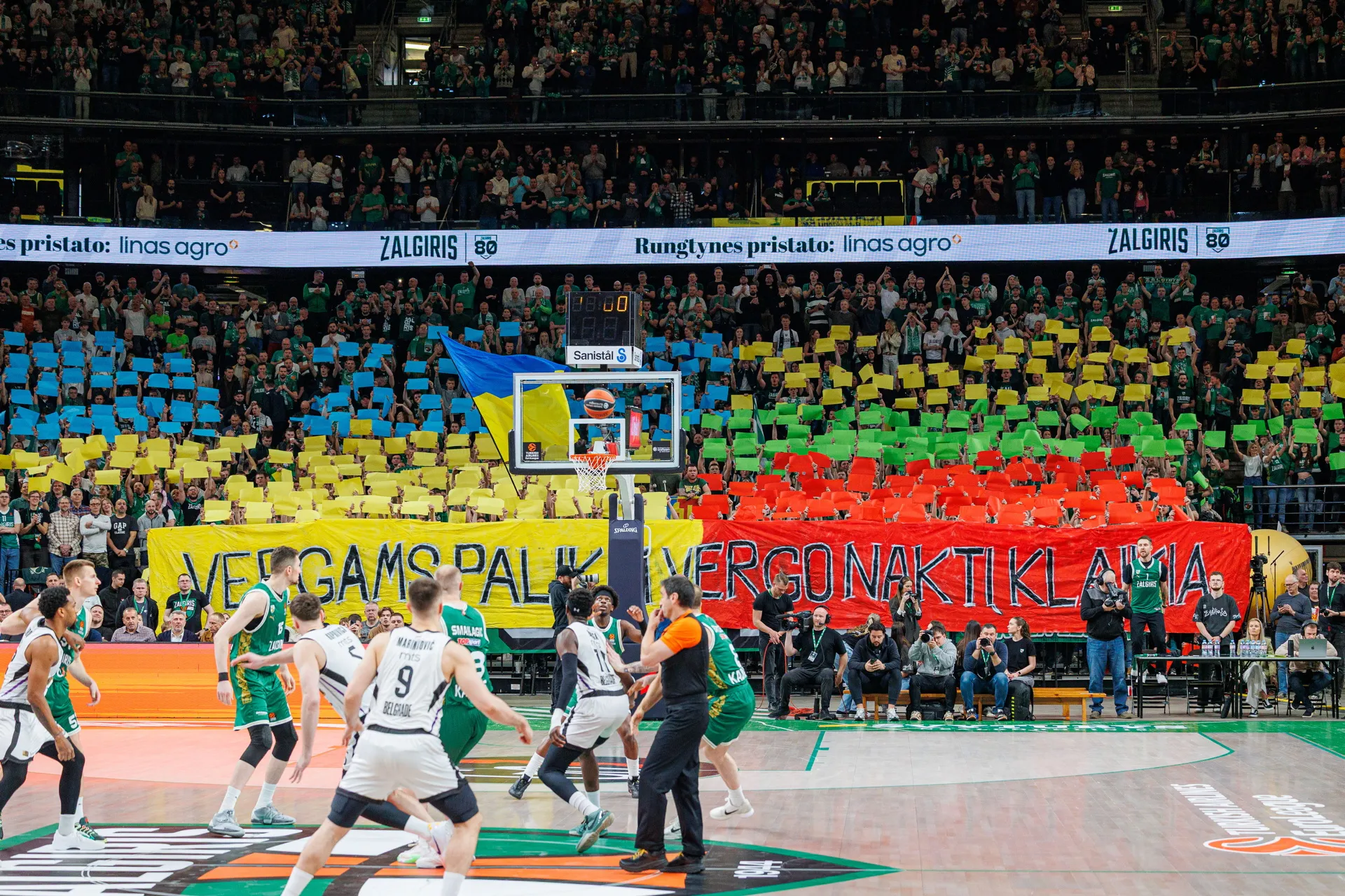 „Žalgirio“ arenoje – atsakas serbams / E. Ovčarenko / BNS nuotr.
