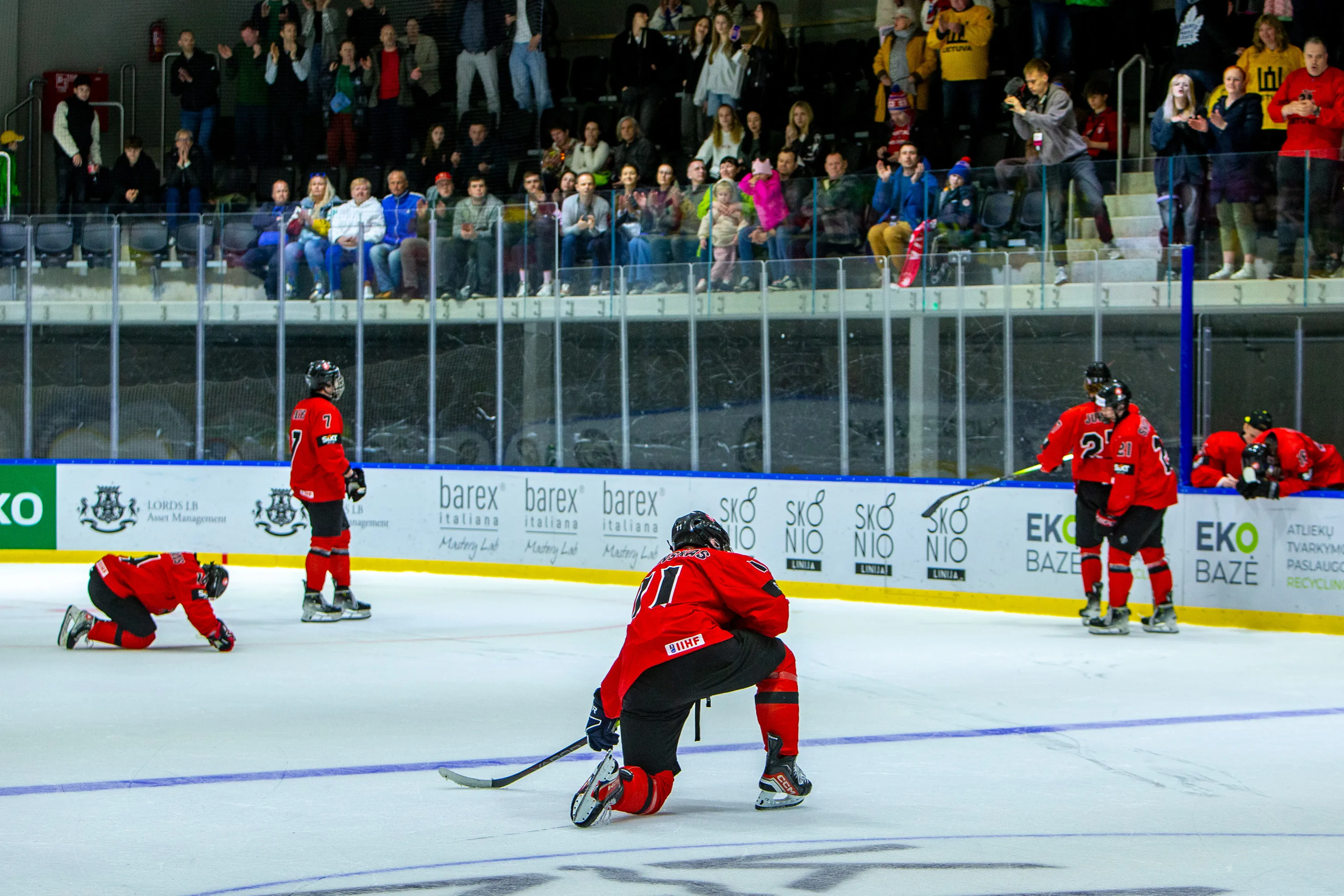 Lietuvos U18 ledo ritulio rinktinė / Organizatorių nuotr.