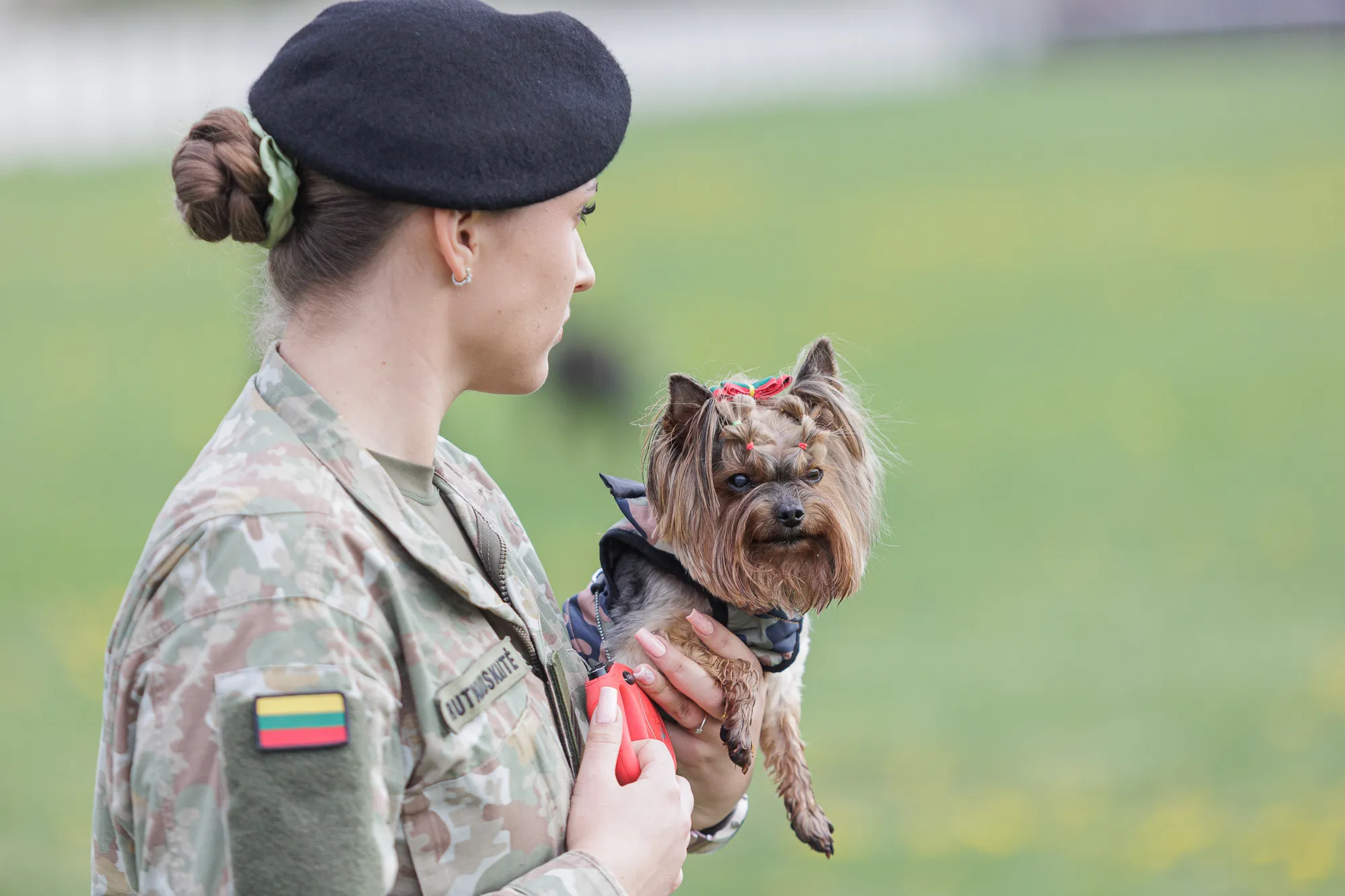 Šuns diena Lietuvos kariuomenėje / R. Tenio nuotr.