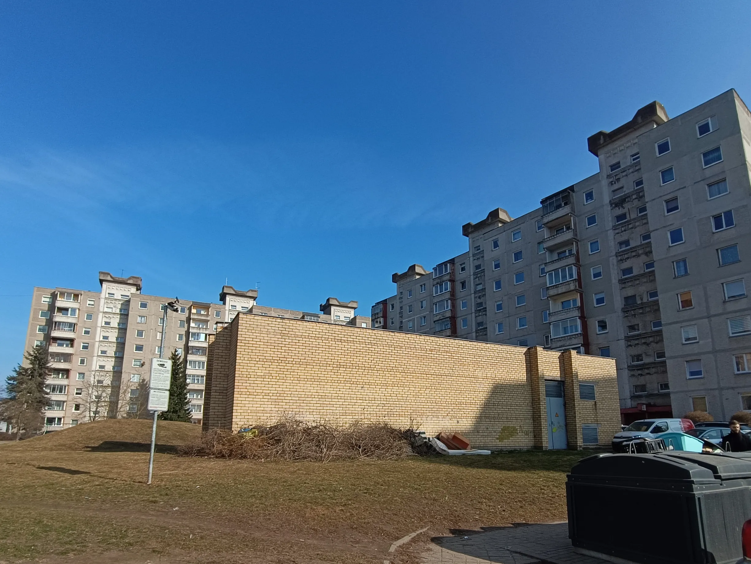 Žaliųjų atliekų sąvartynas Baltų pr. / Skaitytojo nuotr.