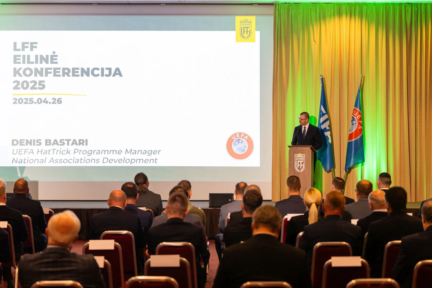 LFF konferencija / M. Daškevičiaus, LFF nuotr.