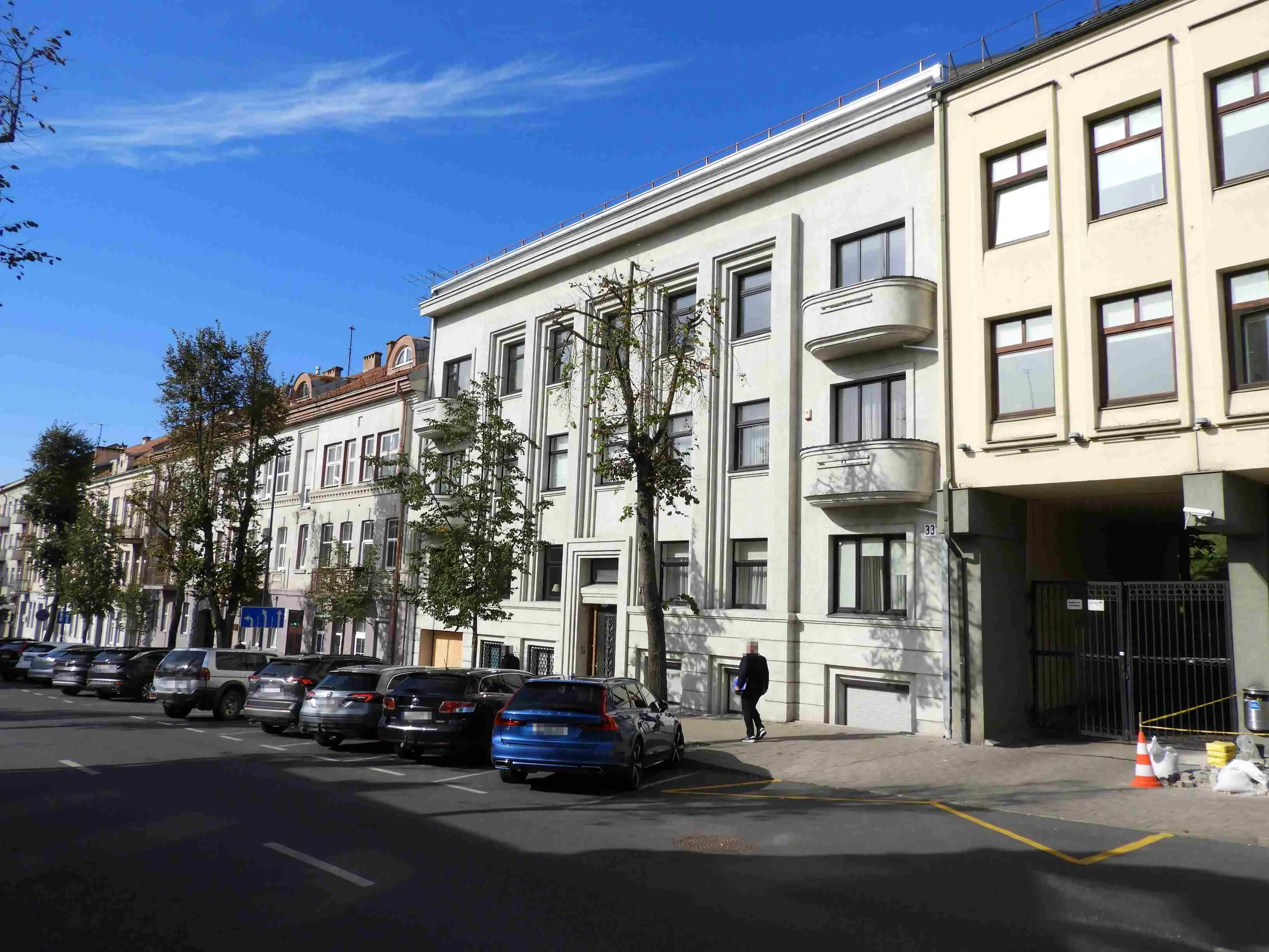 E. Ožeškienės g. 33 pastatas / L.  Lysiukienės nuotr.