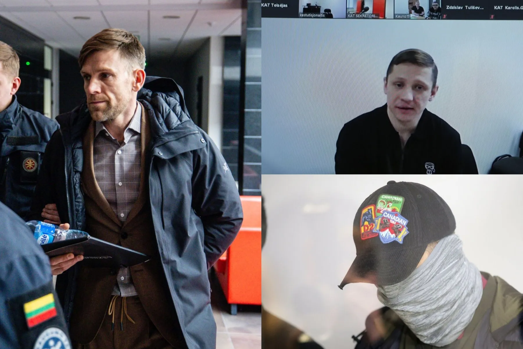 Edgaras Kalasūnas ir Ričardas Baika / BNS ir DELFI nuotr.