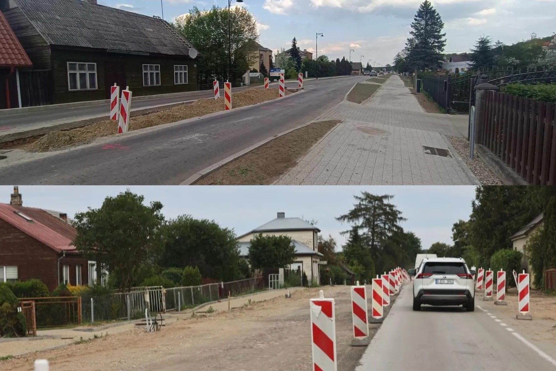 Vytauto gatvė Zapyškyje / Skaitytojos ir KRS nuotr.