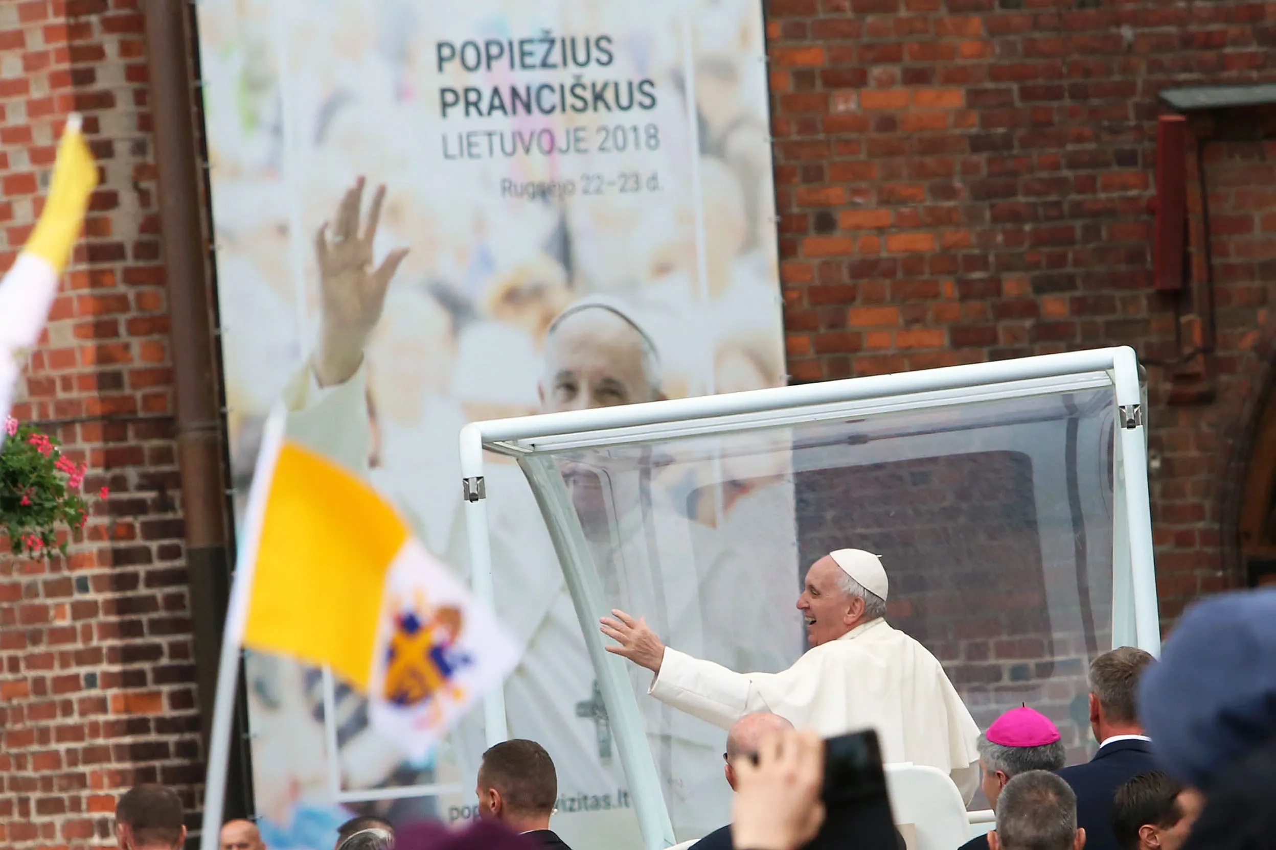 Popiežius Pranciškus Kaune / M. Patašiaus nuotr.