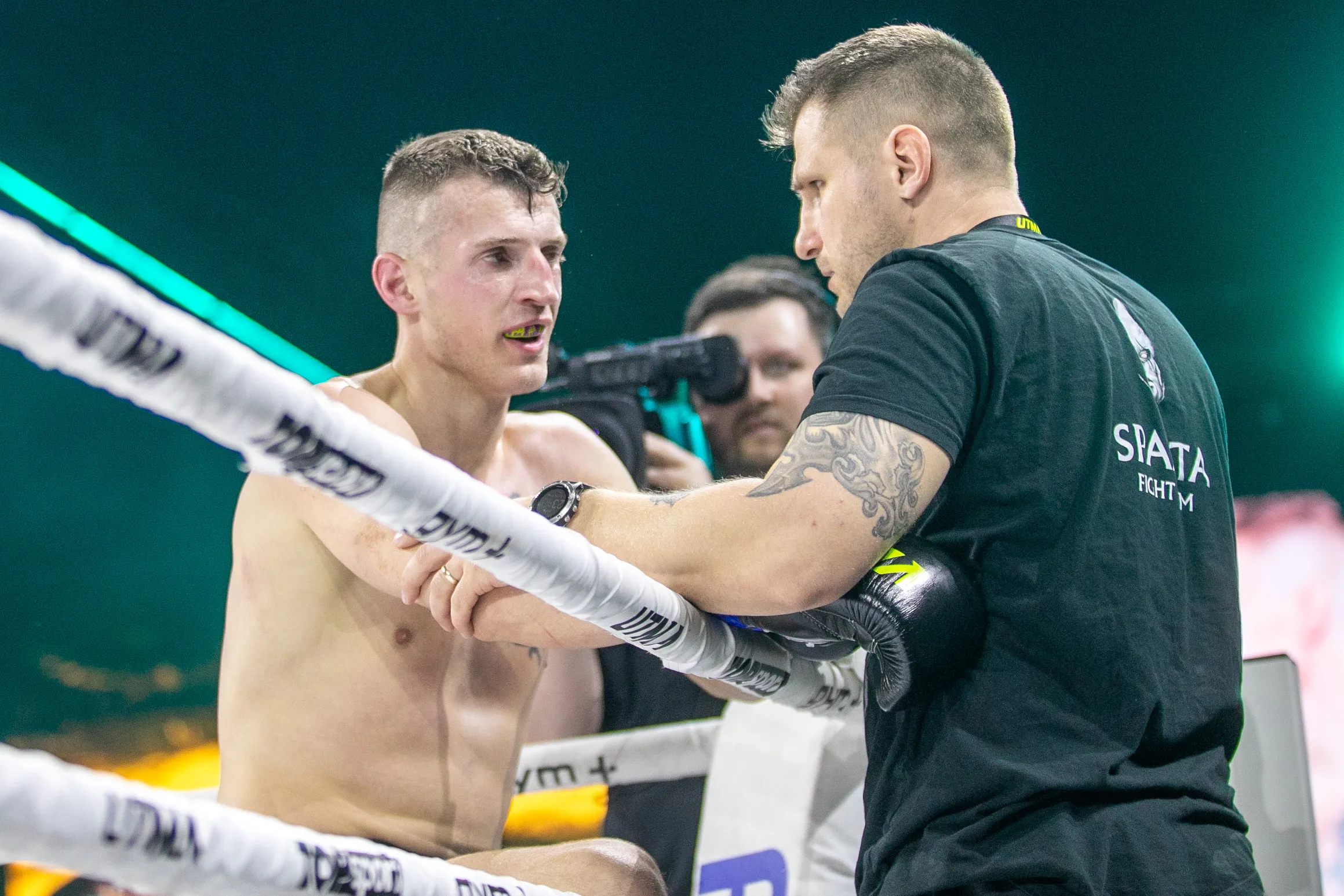 Po pralaimėjimo čempioniškoje UTMA kovoje – svarstymai apie karjeros pabaigą ir jautrūs trenerio žodžiai