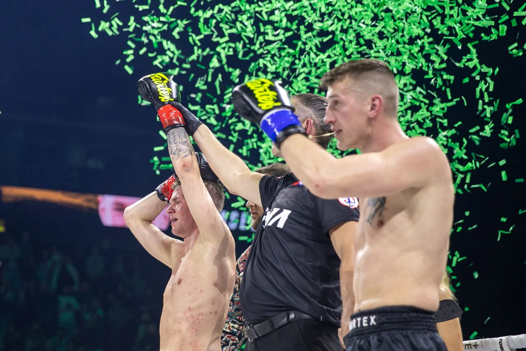 „UTMA 12“: čempioniškoje spartiečių akistatoje – R. Avlasevičiaus pergalė techniniu nokautu