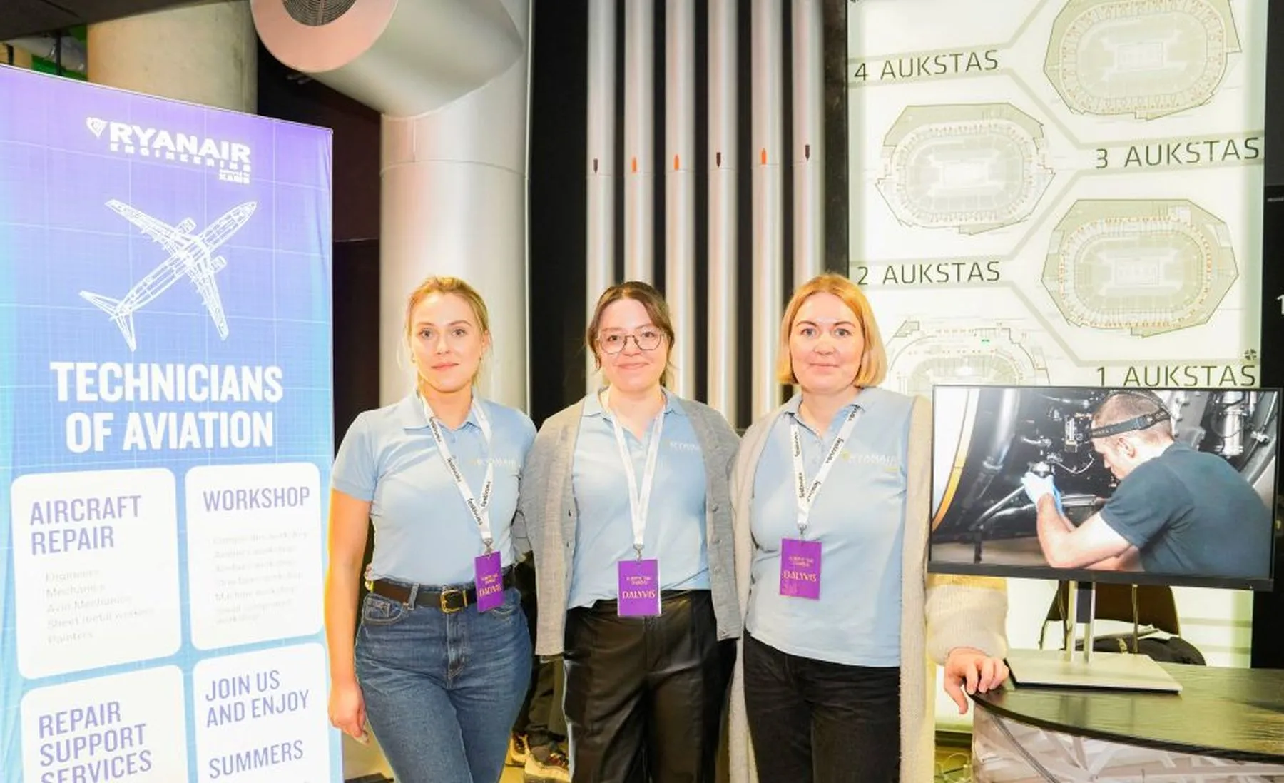 Mugė „Turime Tau darbą!“ / Organizatorių nuotr.