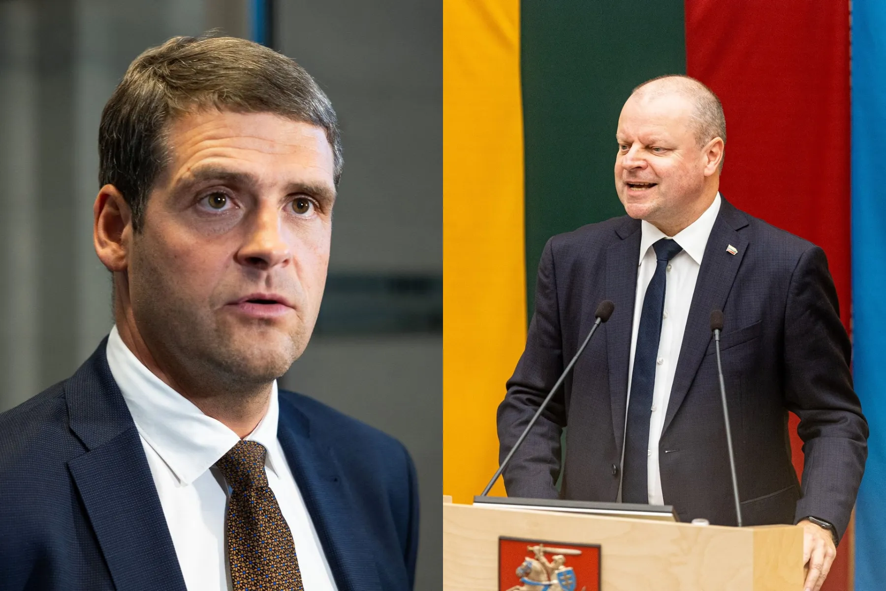 S. Skvernelis ir R. Žemaitaitis / BNS nuotr. / „Kas vyksta Kaune“ koliažas