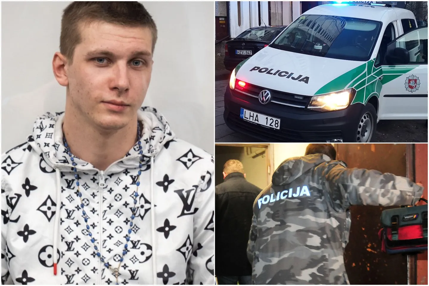 Girtą jaunimą Kauno daugiabutyje tramdęs buvęs policininkas – nužudytas / Lrytas koliažas