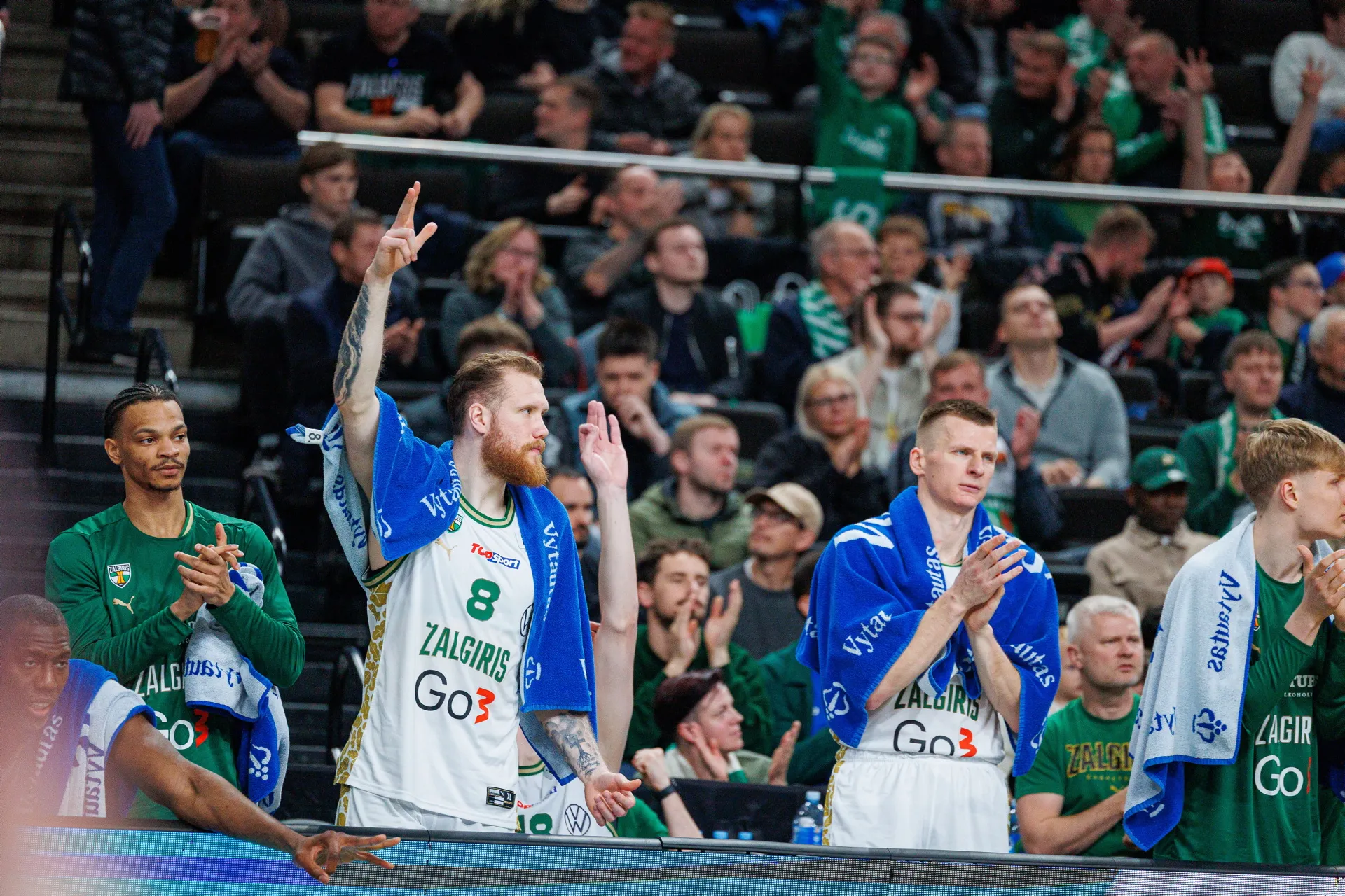 Kauno „Žalgiris“ – Vilniaus „Wolves“ / E. Ovčarenko / BNS nuotr.