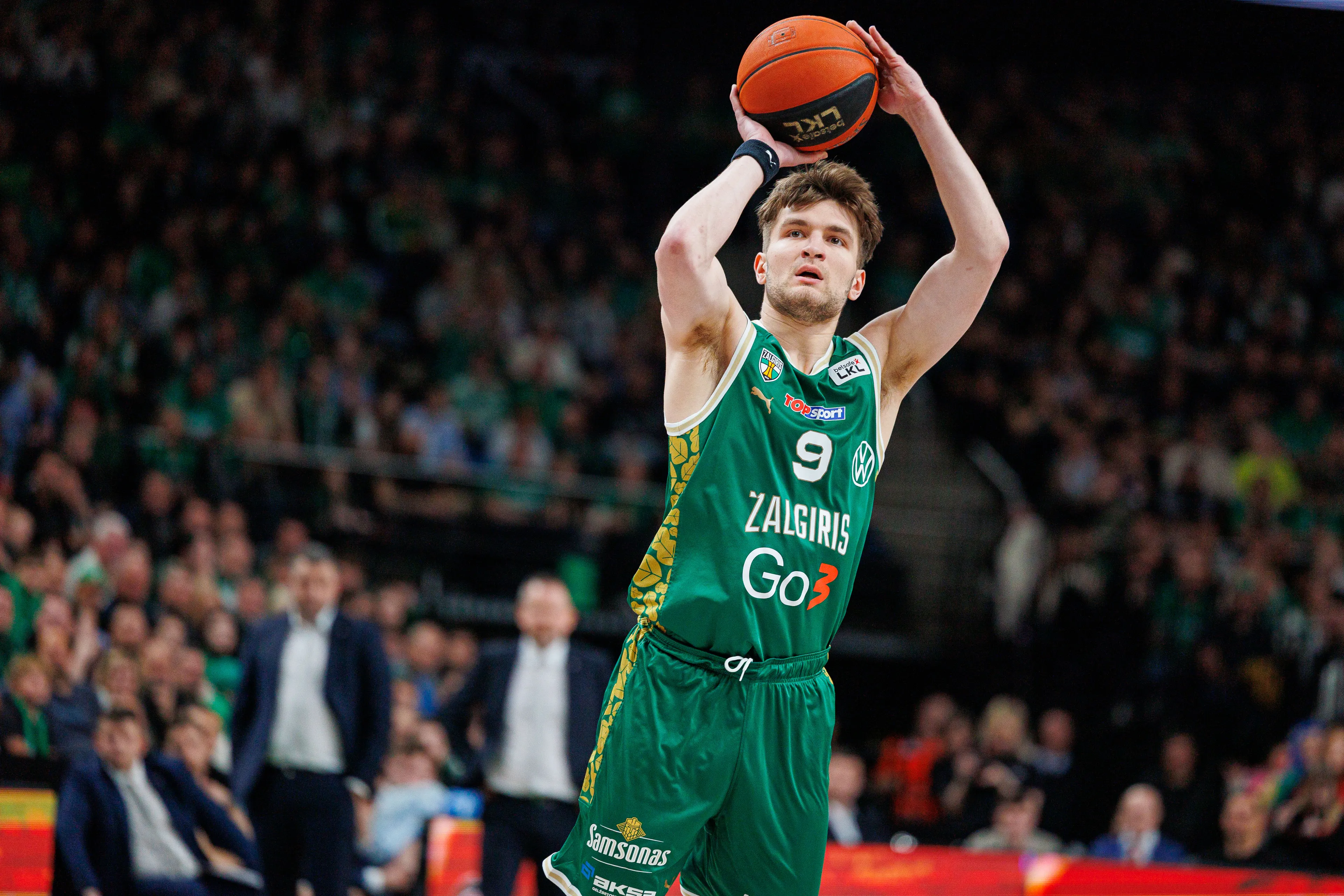 LKL rungtynėse Kaune susitiko Kauno „Žalgiris“ ir Vilniaus „Rytas“ / E. Ovčarenko/BNS nuotr.