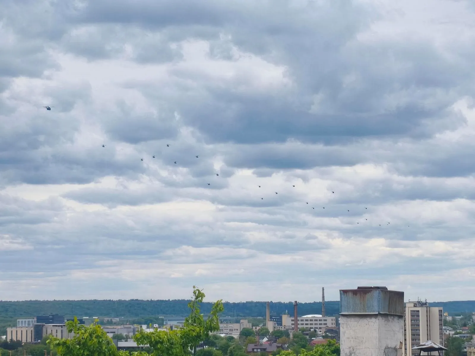 Kariniai sraigtasparniai / Skaitytojų nuotr.