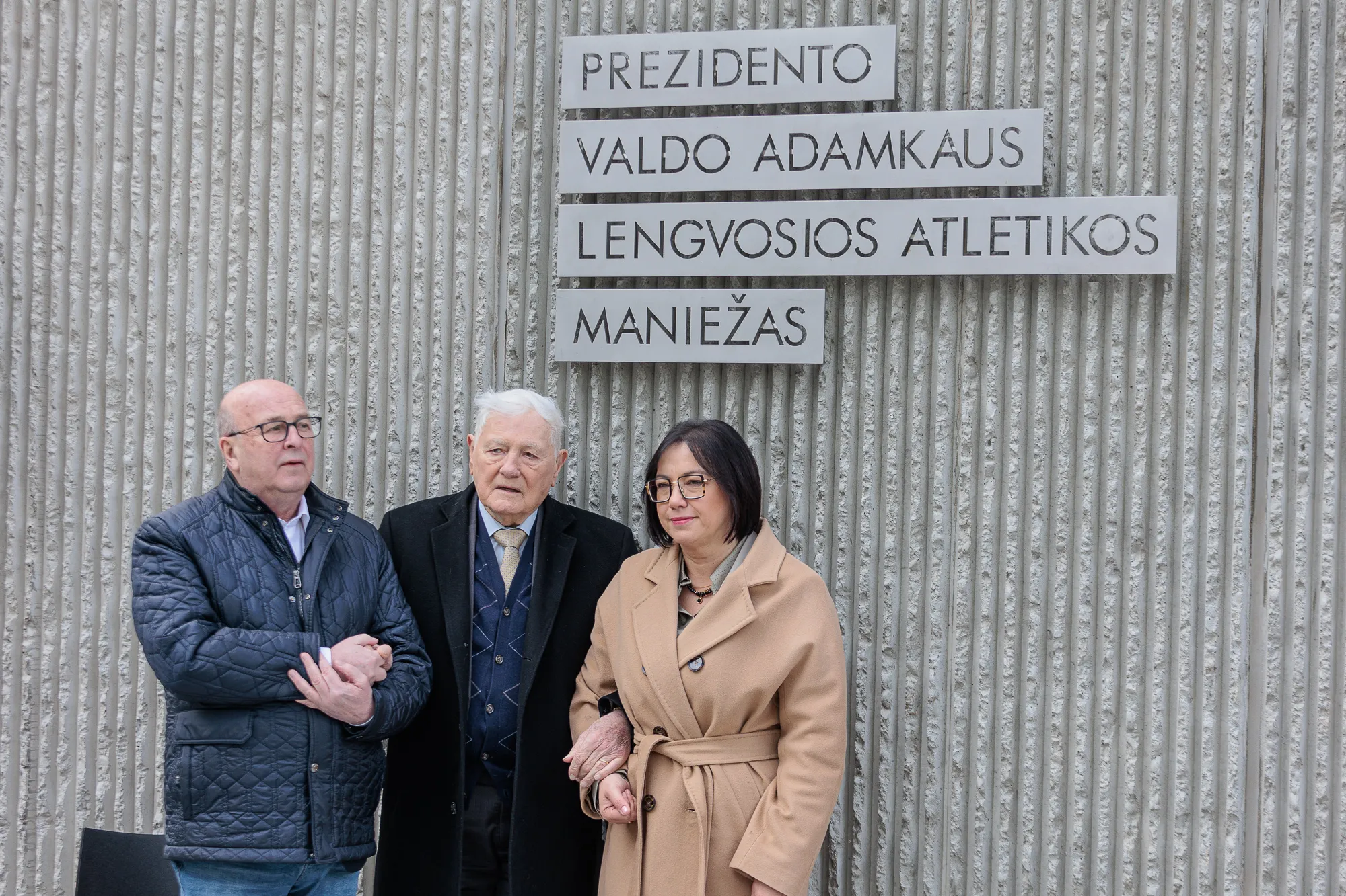 Lengvosios atletikos maniežo atidarymas / R. Tenio nuotr.