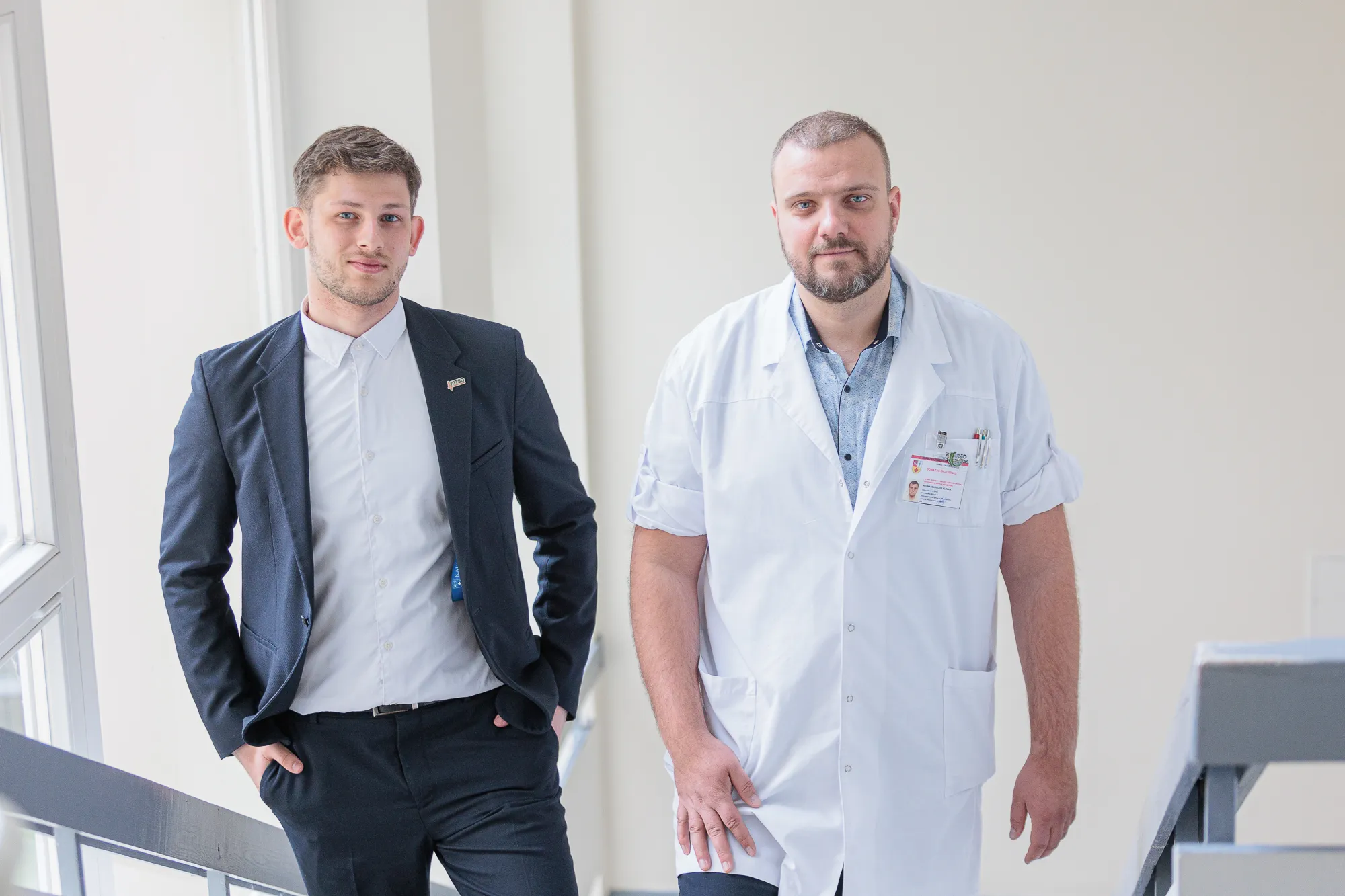 Vyrai slaugytojai / R. Tenio nuotr.