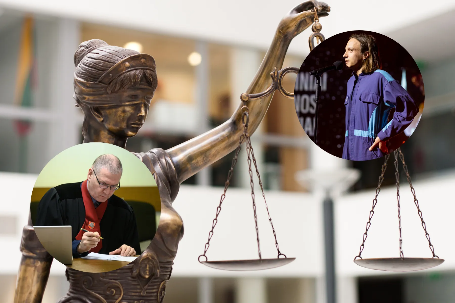 Temidė, Š. Šimonis ir O. Šurajevas