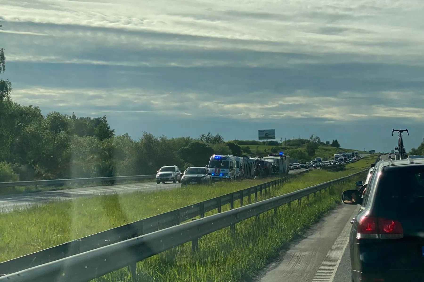 Avarija A1 magistralėje