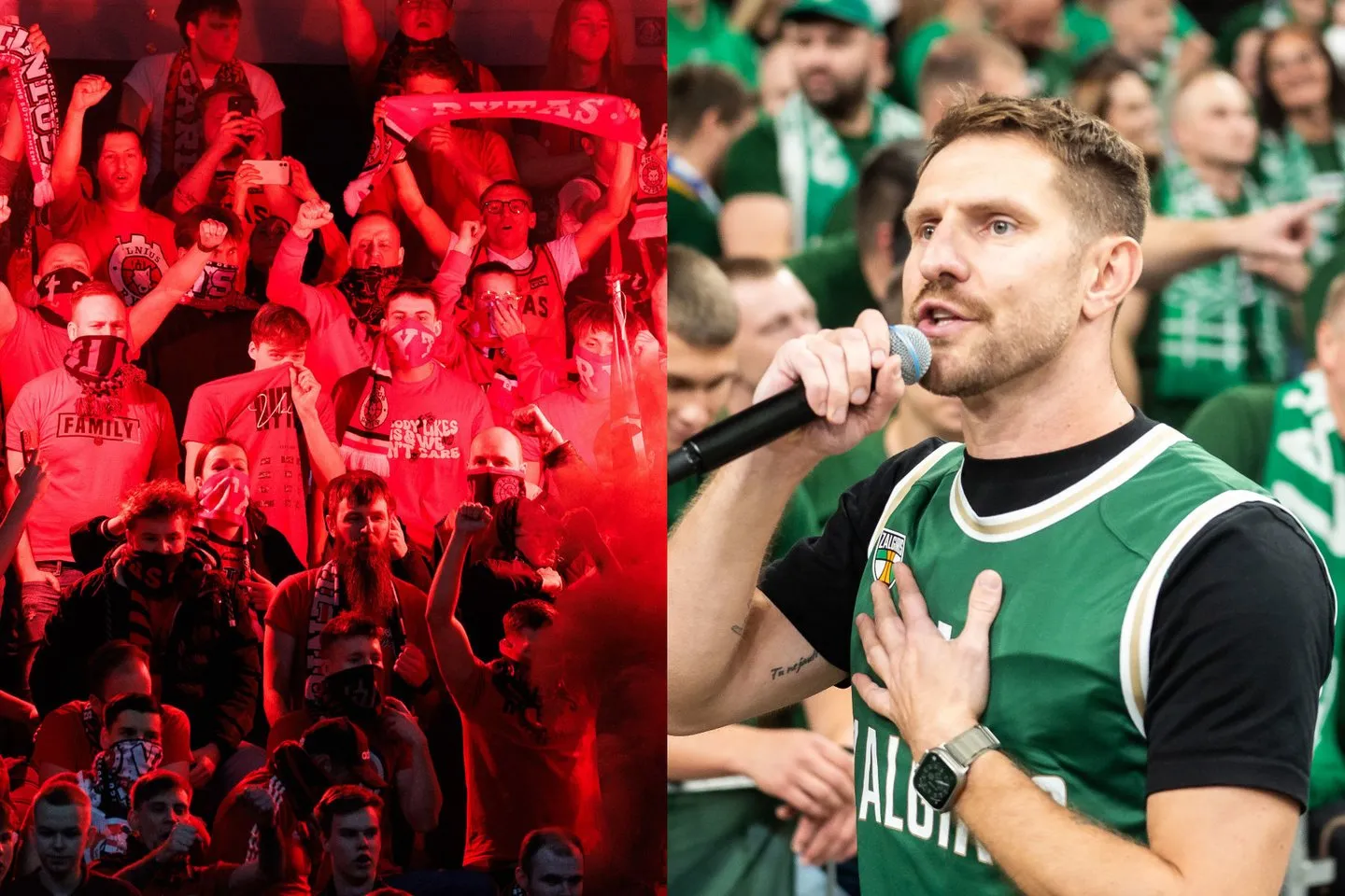 M. Stonkaus žodžiai atkreipė „Ryto“ sirgalių dėmesį / Lrytas.lt koliažas