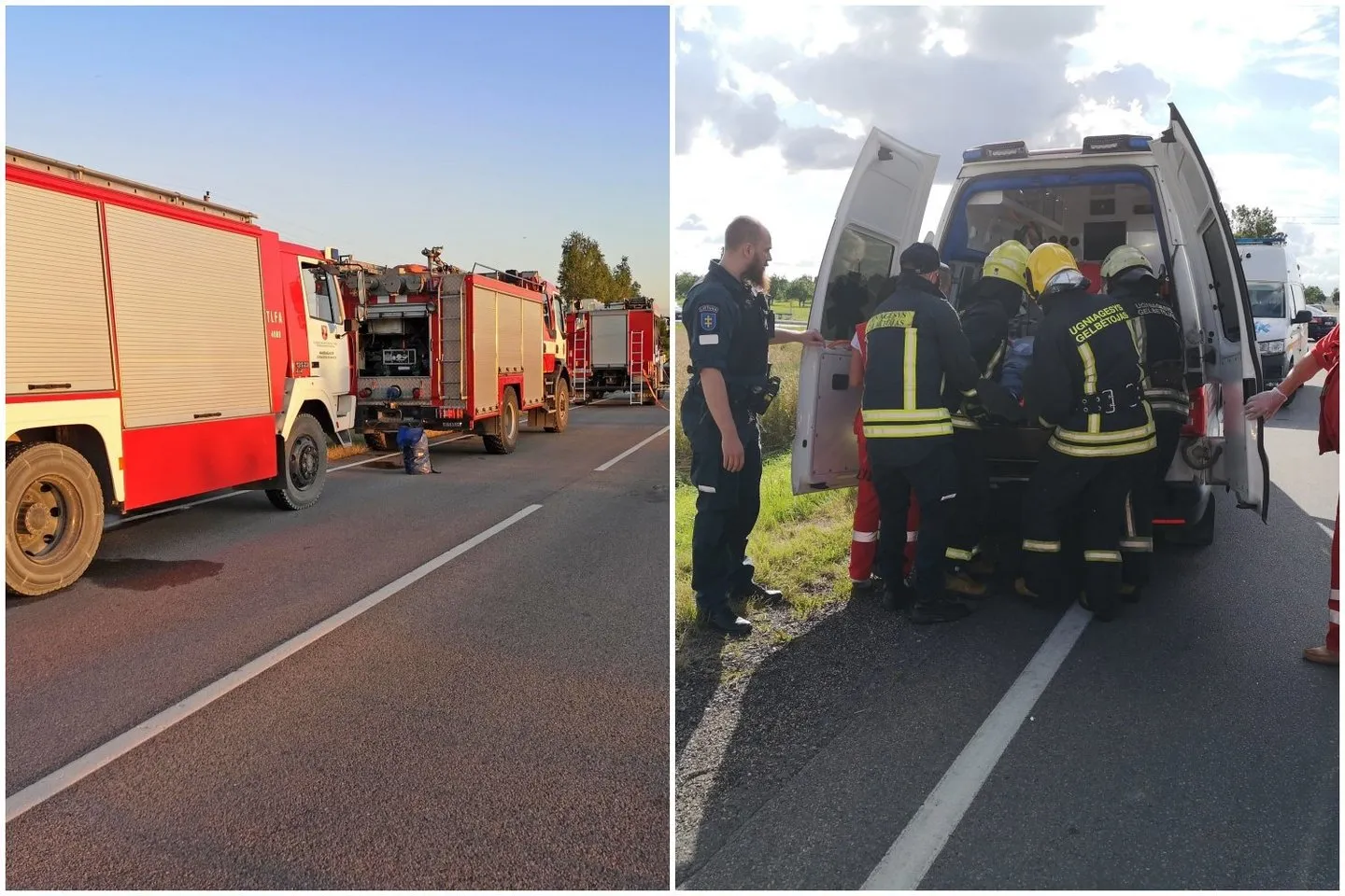 Avarija Kėdainių r. / Lrytas asociatyvusis koliažas