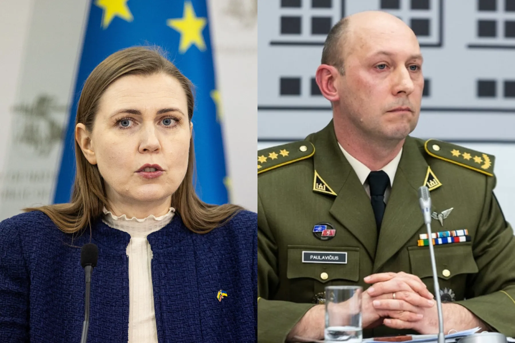 Ministrė: skundai dėl karinės žvalgybos vado liudija „labai rimtus pažeidimus“