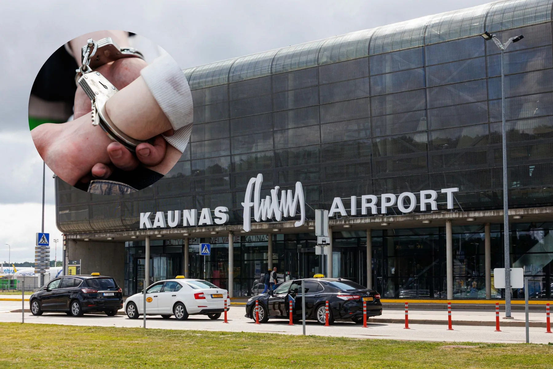 Kauno oro uostas, antrankiai, sulaikymas