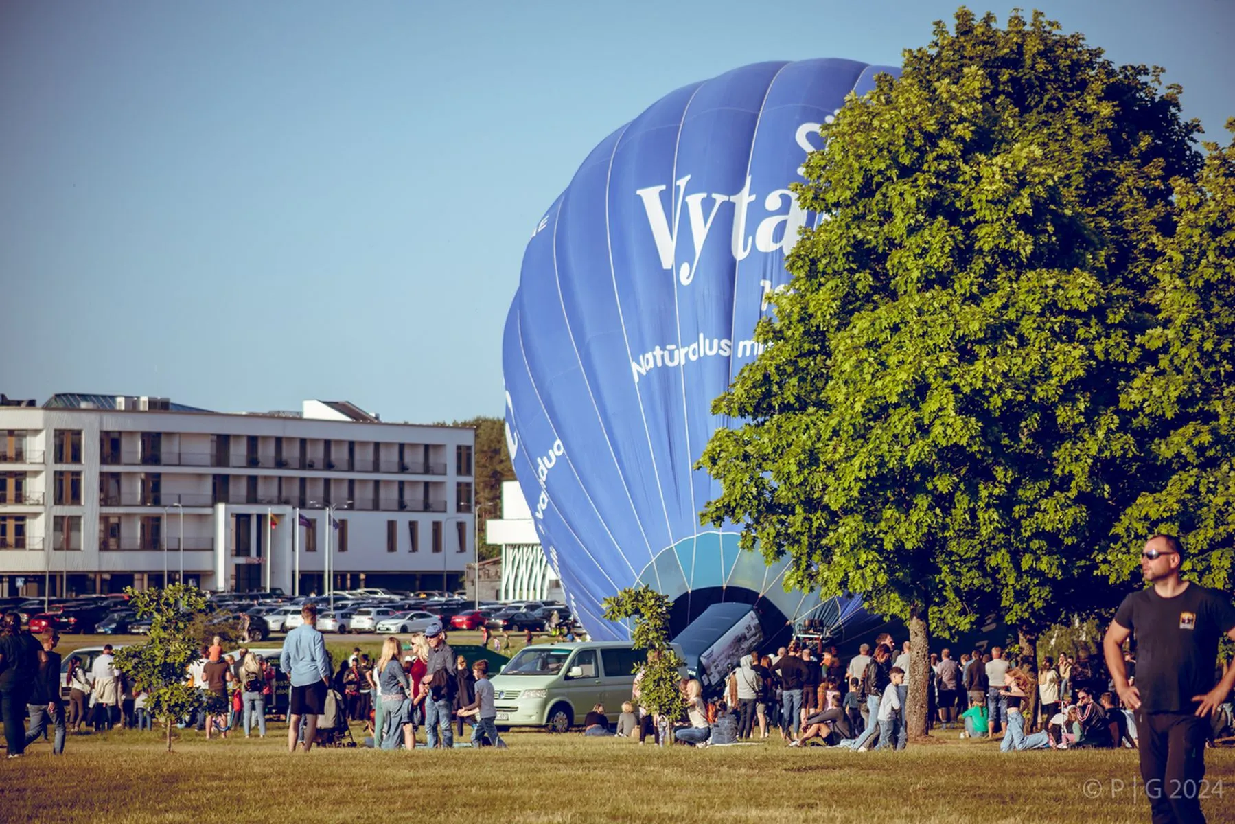Karšto oro balionų čempionatas Birštone / Organizatorių nuotr.