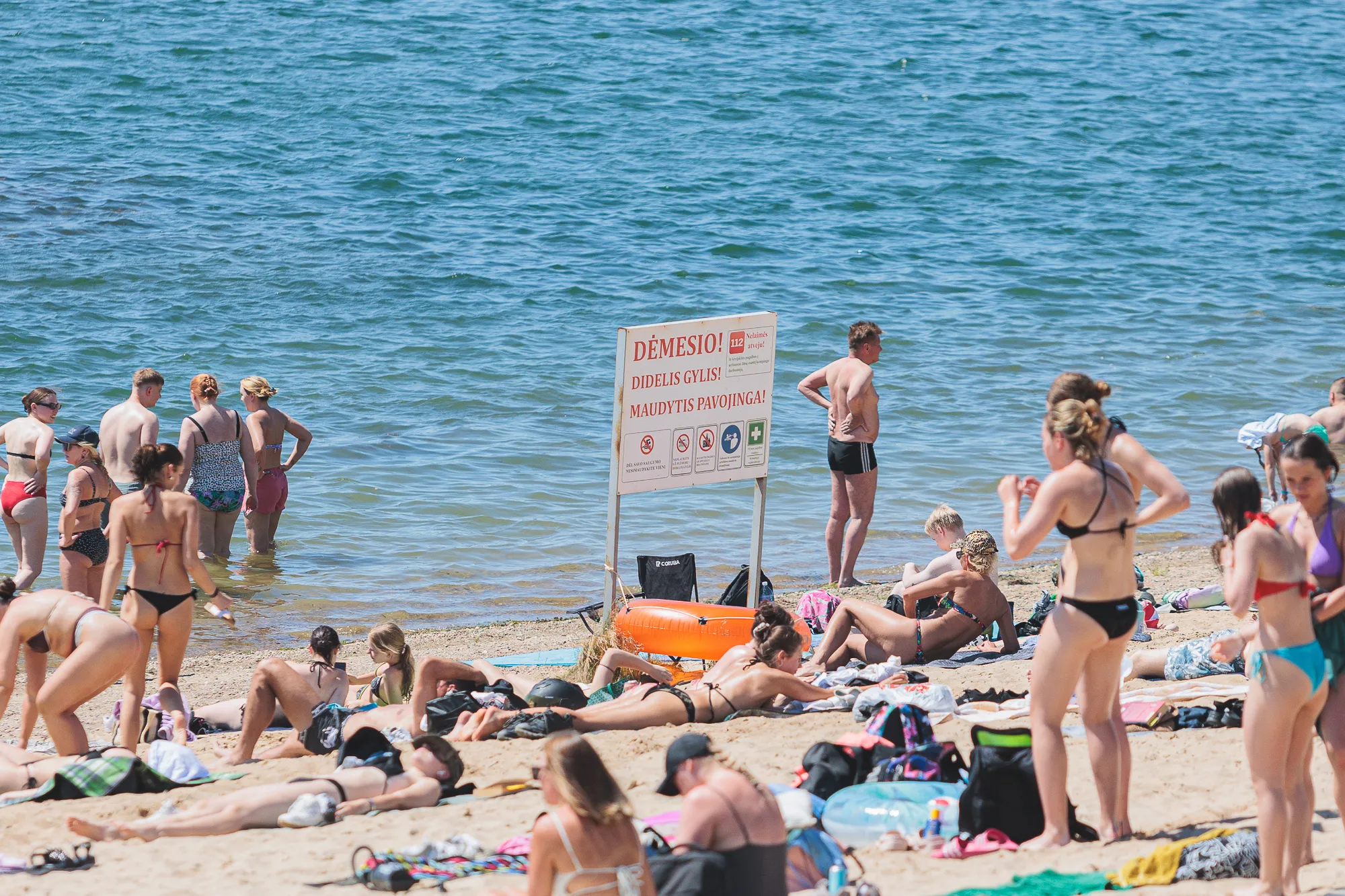 Lampėdžių paplūdimys / R. Tenio nuotr.