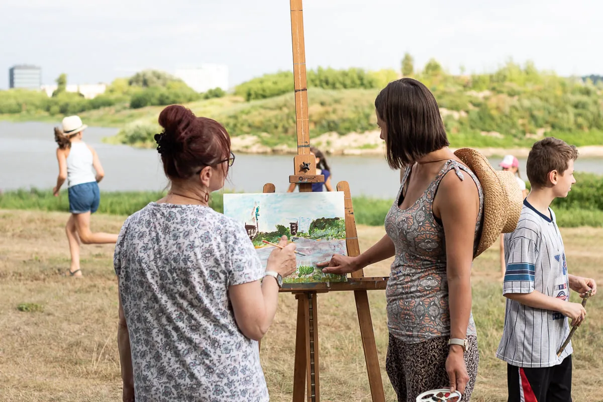 Atviri Nemuno plenerai prie upės / A. Butrimės nuotr.
