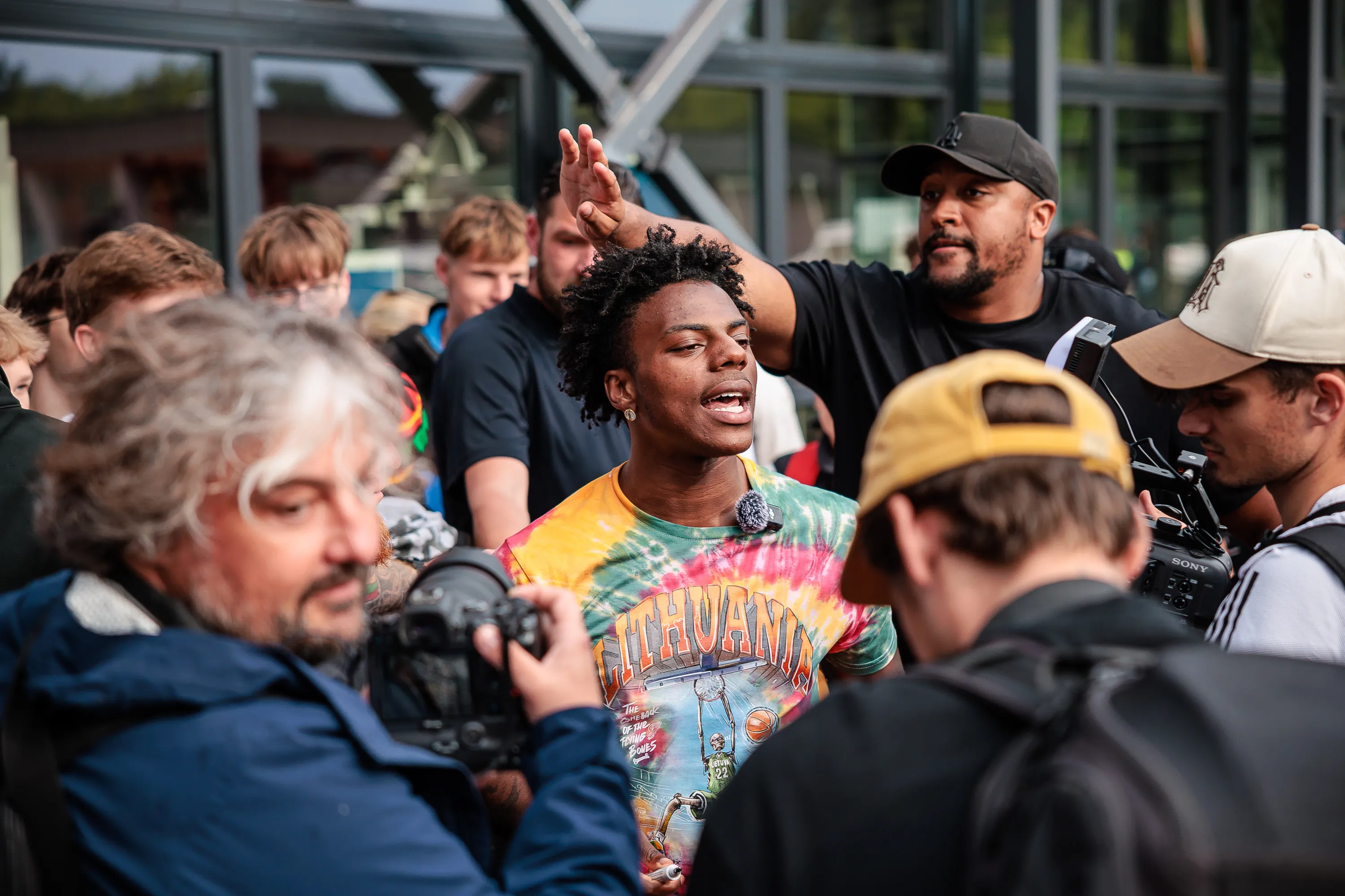 IShowSpeed vizitas Vilniuje / Ž. Gedvila / ELTA