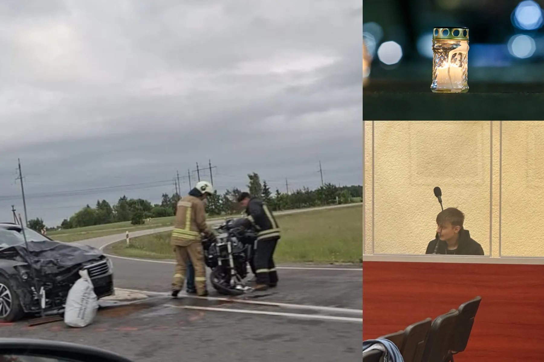 Avarija Panevėžio rajone, teismas