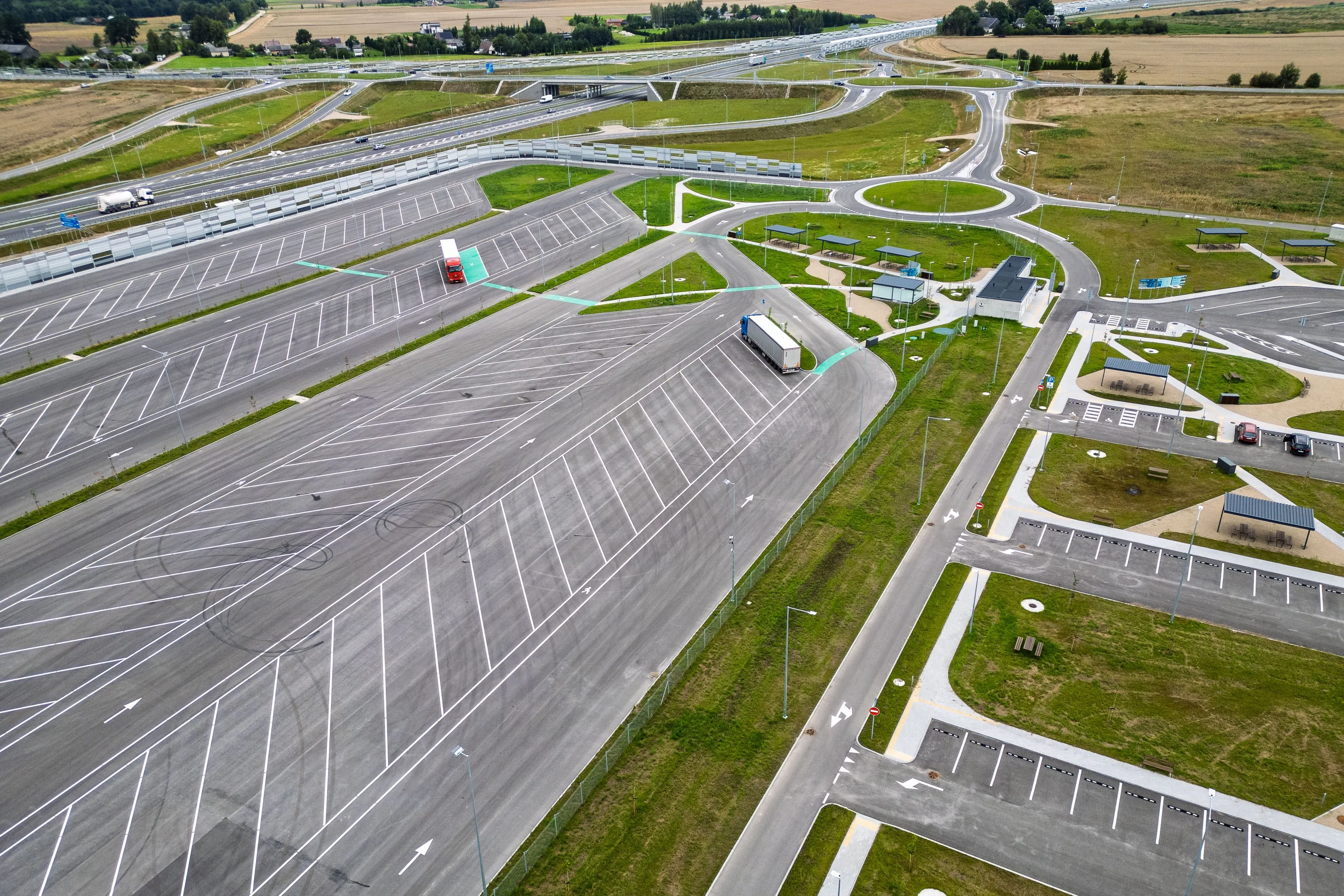 Aikštelė A5 magistralėje / „Via Lietuva“ nuotr.