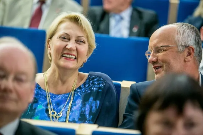 Rasa Budbergytė ir Juozas Olekas / J. Kalinsko / BNS nuotr.