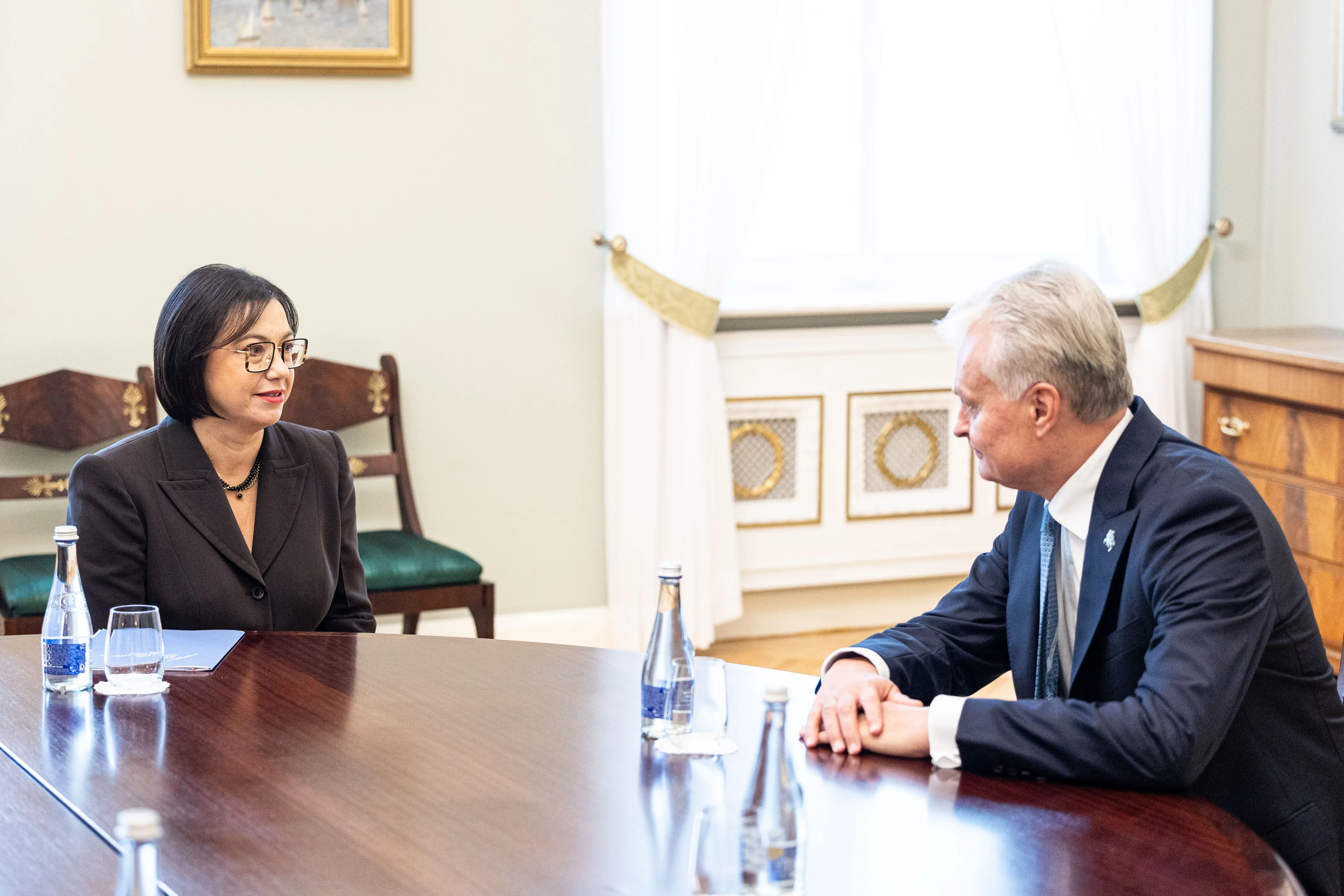 Patarėja: šalies vadovas pareiškė pasitikėjimą švietimo ministre