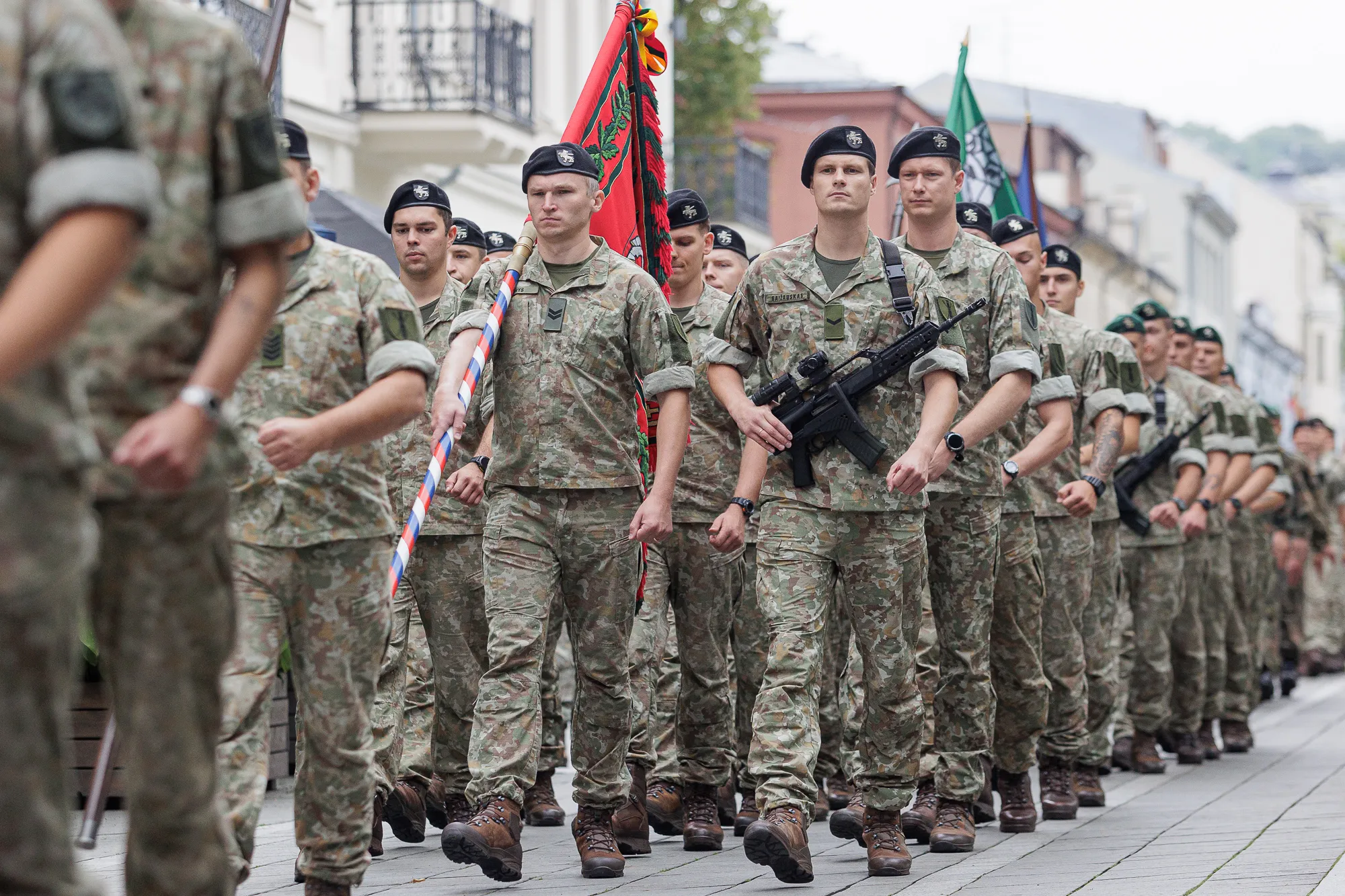 Lietuvos kariuomenės Sausumos pajėgų vadų pasikeitimo ceremonija Vienybės aikštėje / R. Tenio nuotr.