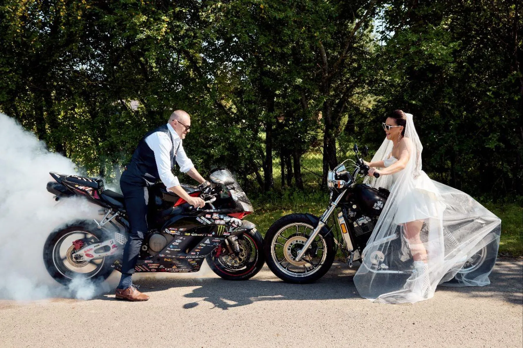 Ištekėjo visuomenininkė, gyvūnų teisių gynėja, grožio salono įkūrėja S. Naseckė / S. Palivonaitės nuotr.