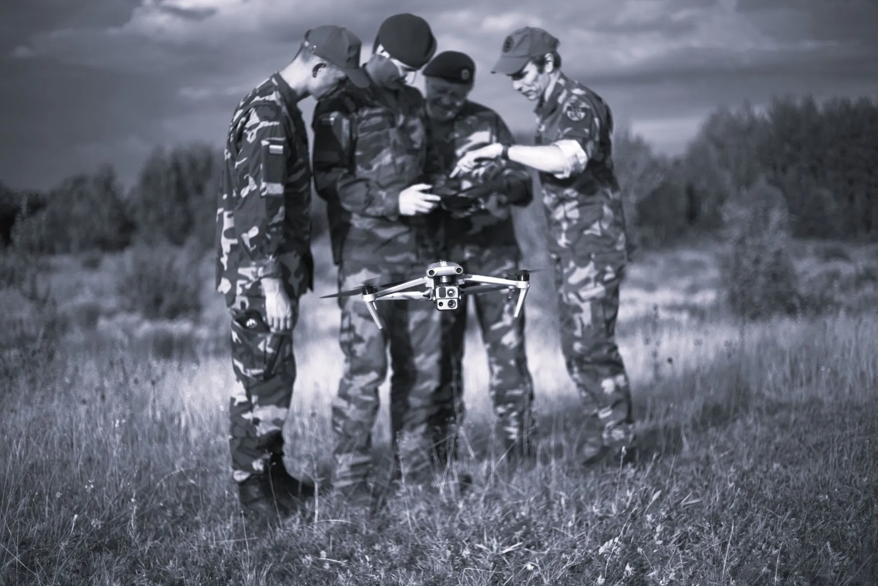 Antano Gustaičio bepiločių orlaivių kuopa / I. Eimutytės-Mikelkevičienės / Lietuvos šaulių sąjungos nuotr.