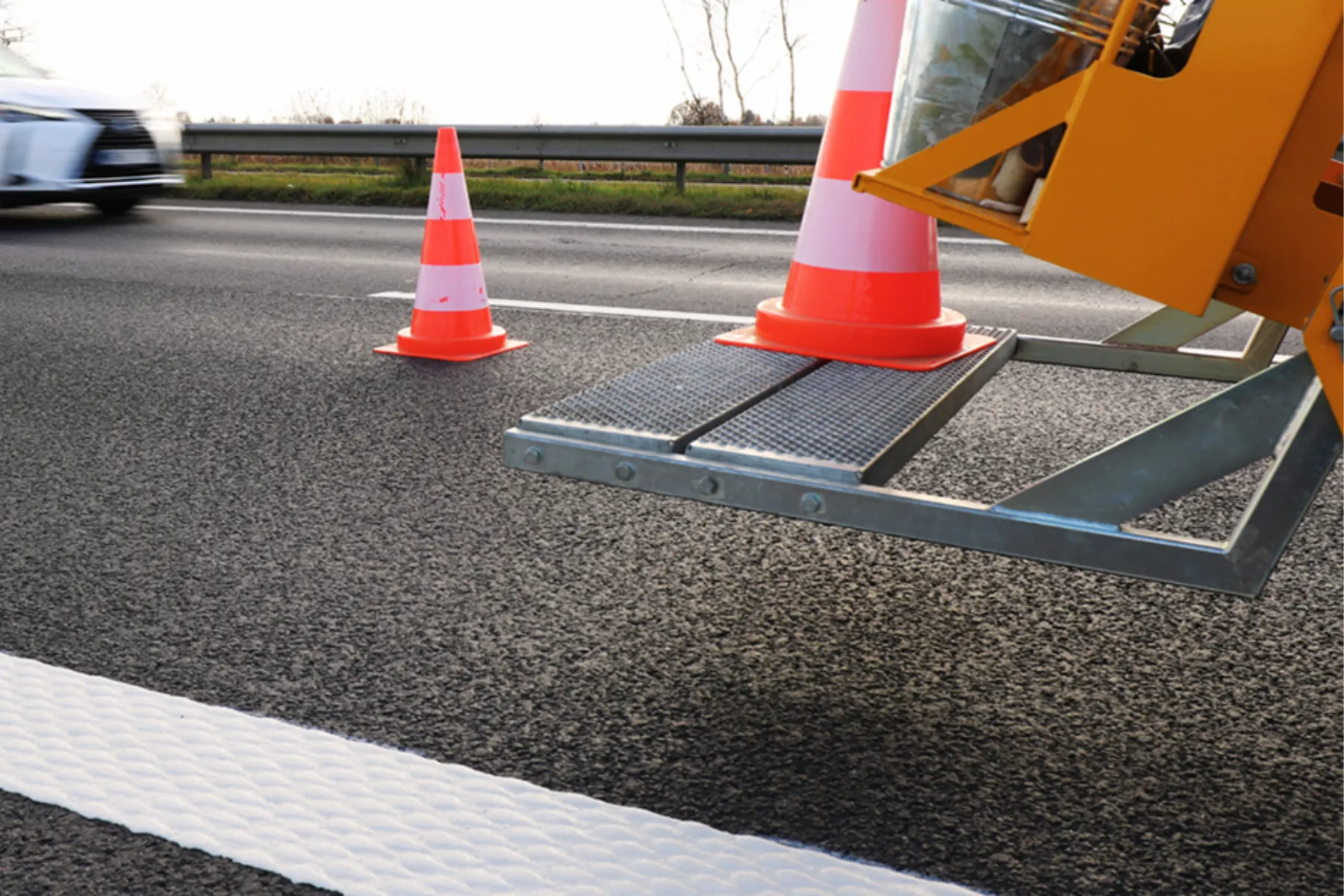 Kelio darbai, bokštelis, kelininkai