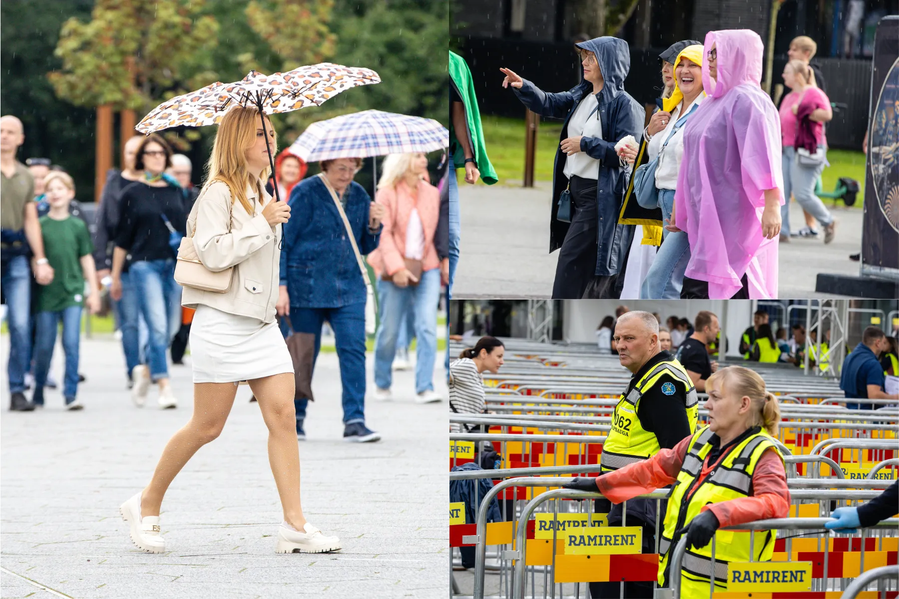 Gerbėjai renkasi i Robbie Williamso koncertą Kaune / T. Biliūno / BNS nuotr.