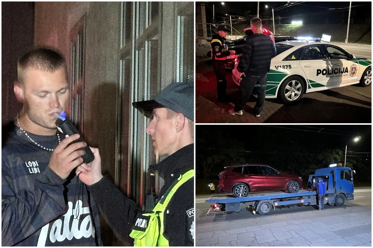 Prie automobilio vairo įkliuvo žinomas komikas / A. Vaitkevičiaus / Lrytas.lt nuotr.