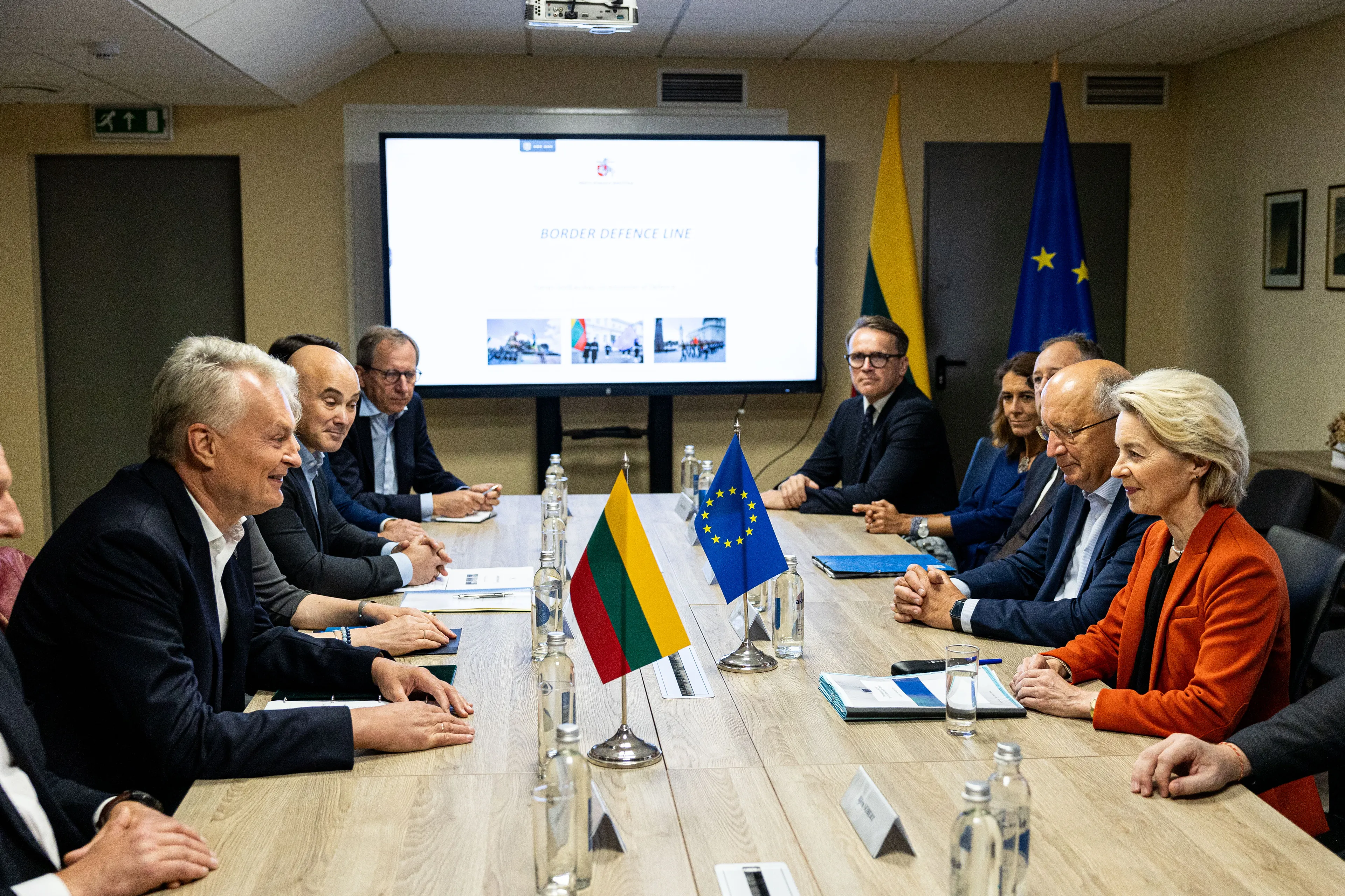 Gitanas Nausėda, Ursula von der Leyen