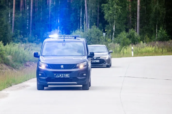 NKVC: vasarą Lietuvoje nukritę dronai buvo agresorės Rusijos paleisti į Ukrainą