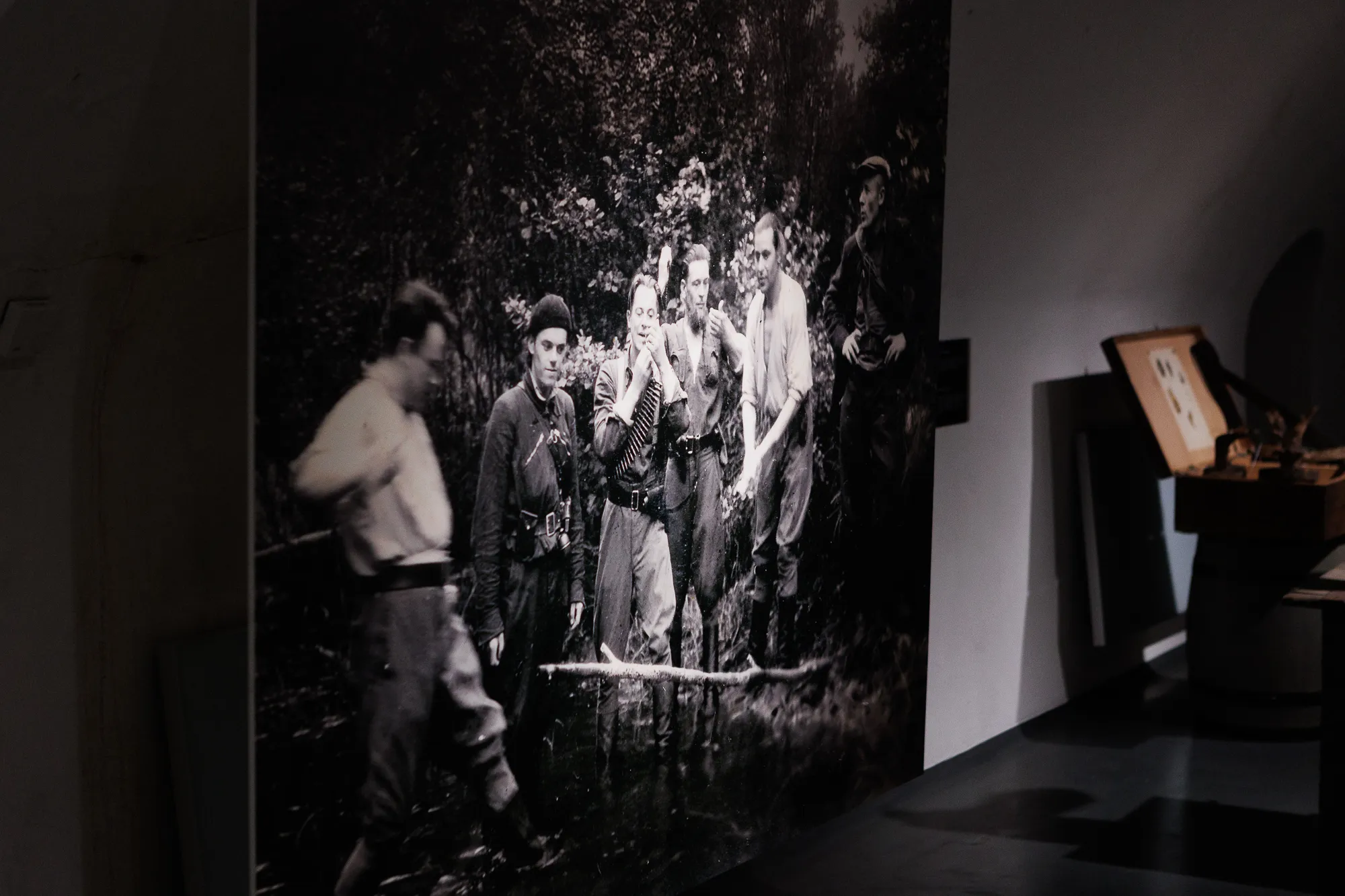 Partizanų batai paroda / R. Tenio nuotr.