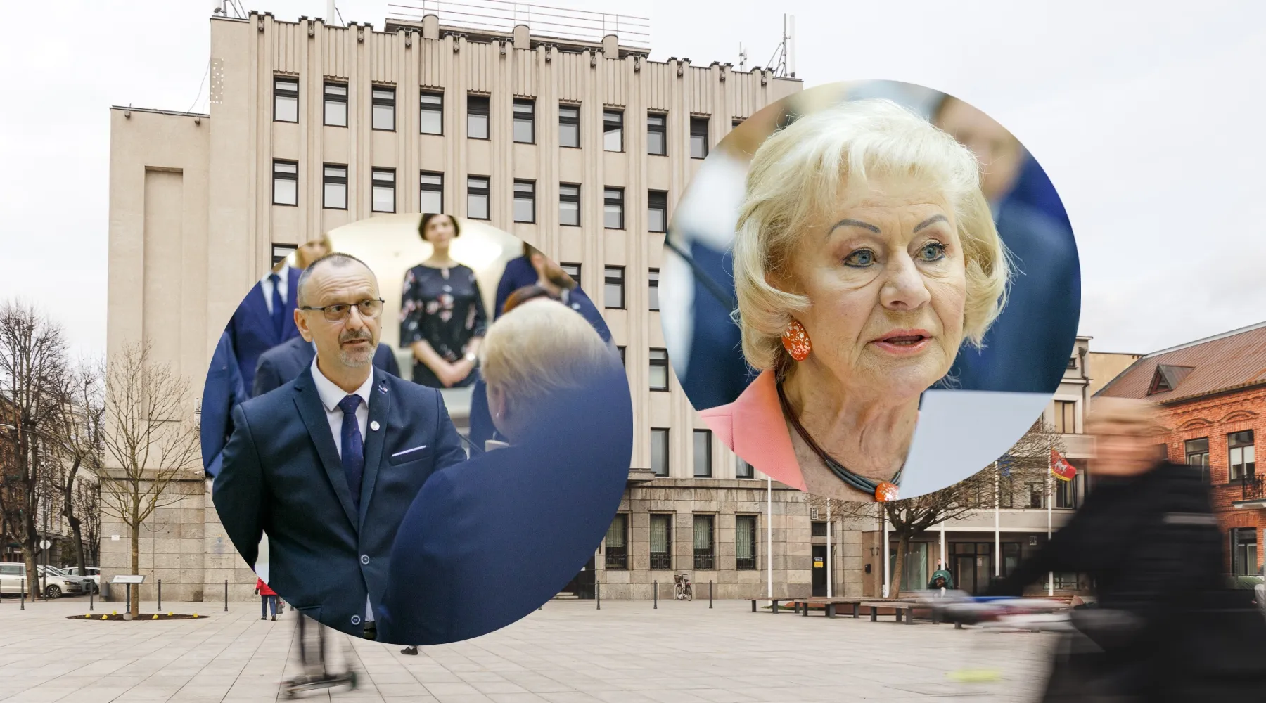 Kauno miesto savivaldybė, J. Norvaišienė, S. Bartaška/„Kas vyksta Kaune“ fotomontažas