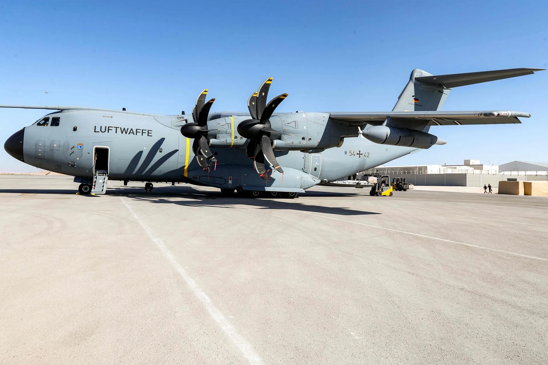 Belgijos oro pajėgų transporto lėktuvas „A400M Atlas“